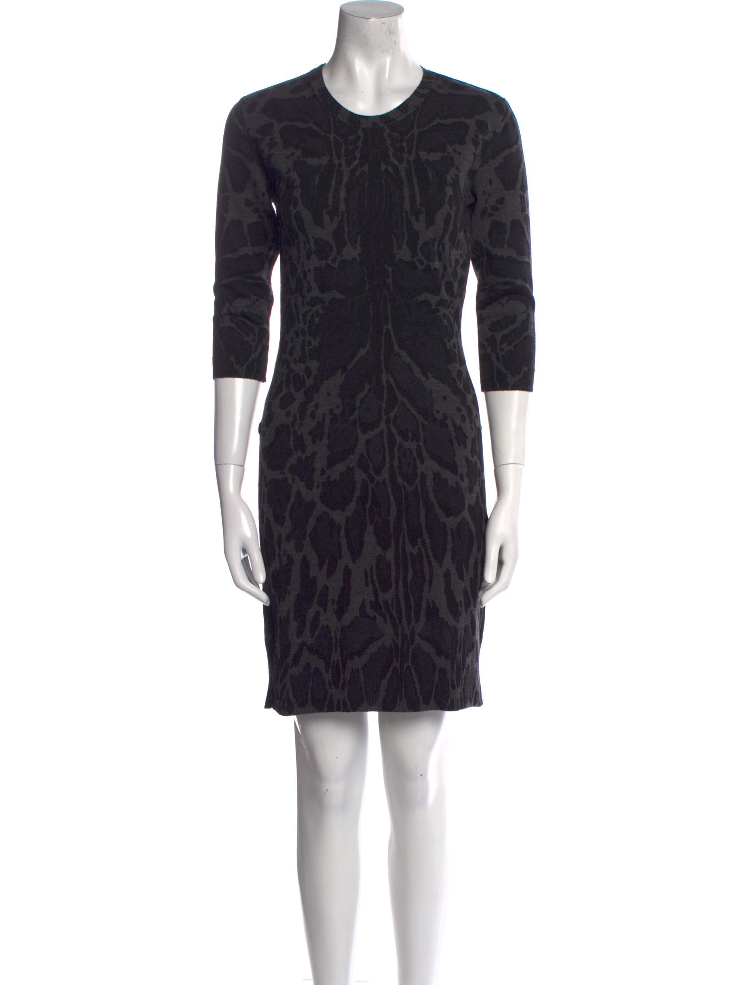 Roberto Cavalli Wool Mini Dress
