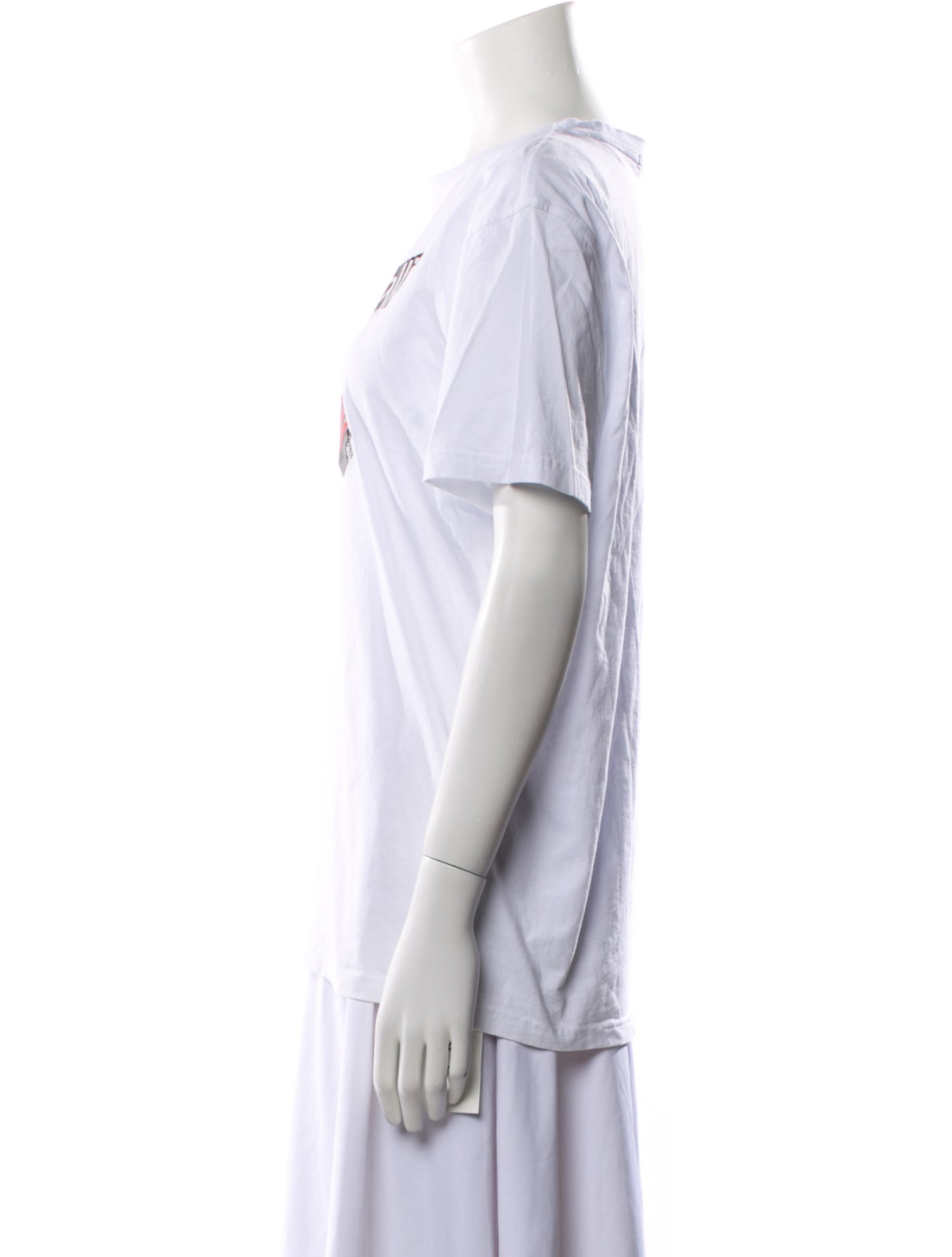 Roberto Cavalli Graphic Print Crew Neck T-Shirt