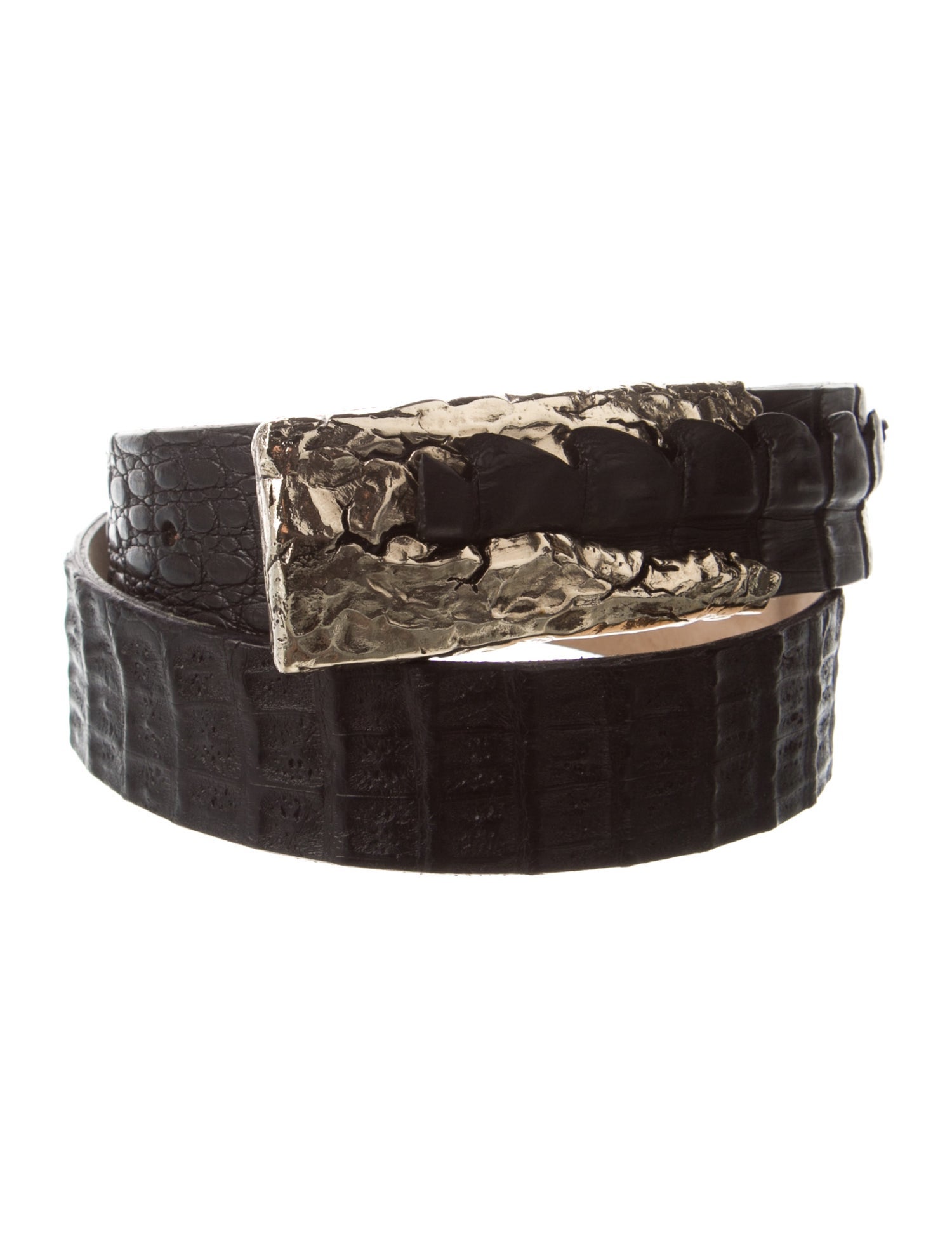 Roberto Cavalli Alligator Belt