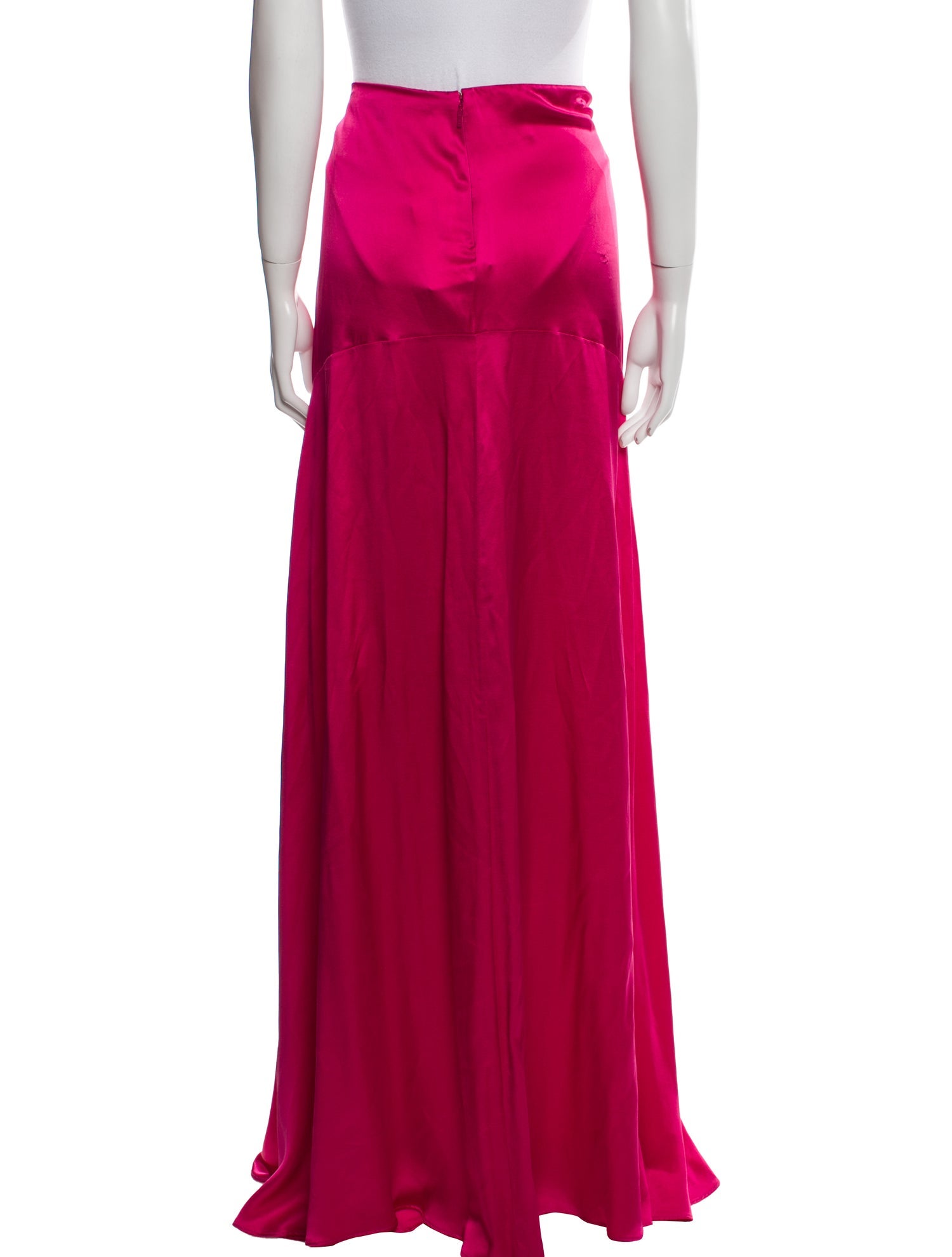 Roberto Cavalli Silk Long Skirt