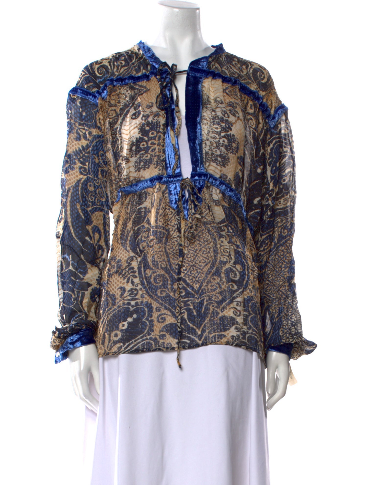 Roberto Cavalli Vintage 2005 Blouse