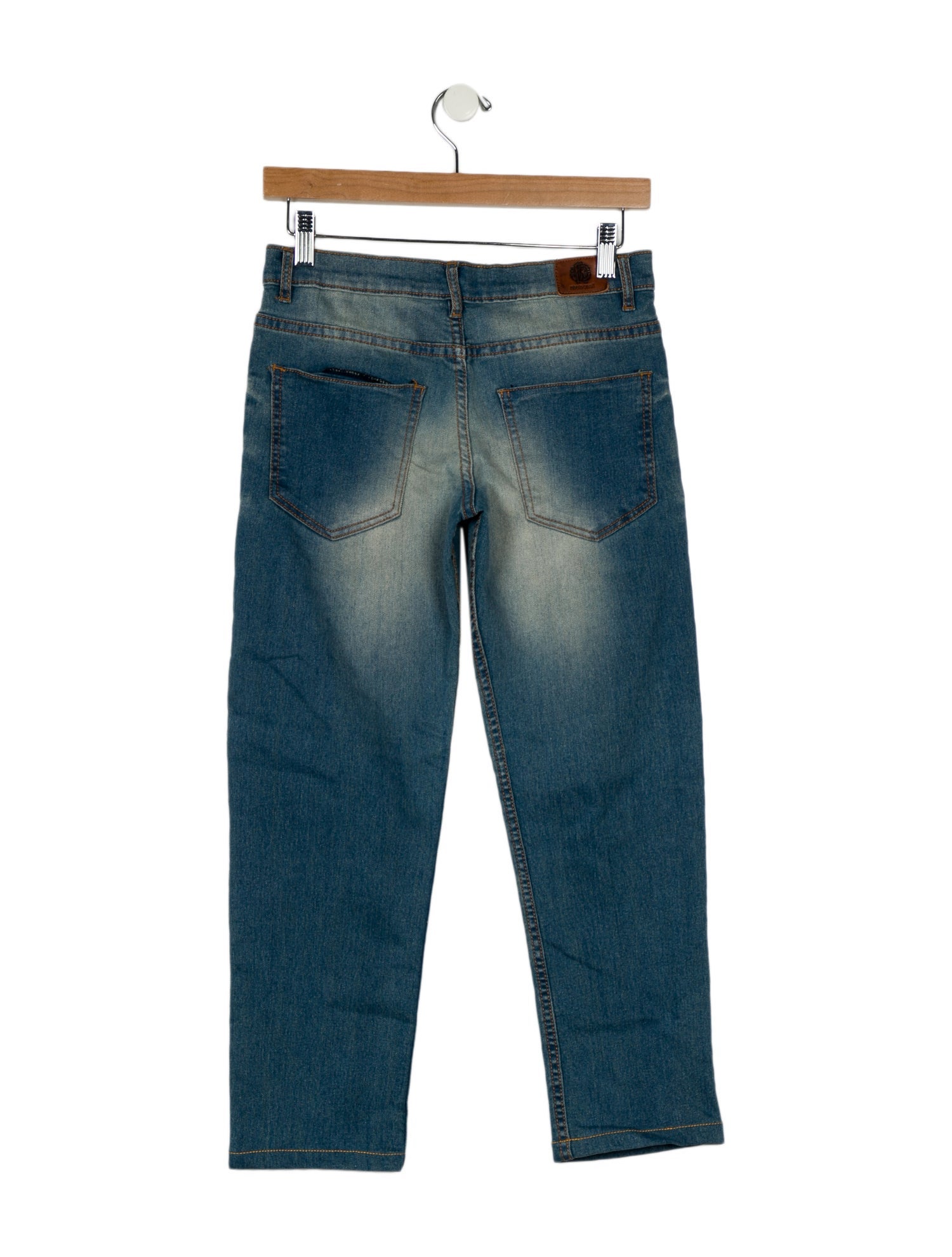 Roberto Cavalli Mid-Rise Straight Leg Jeans