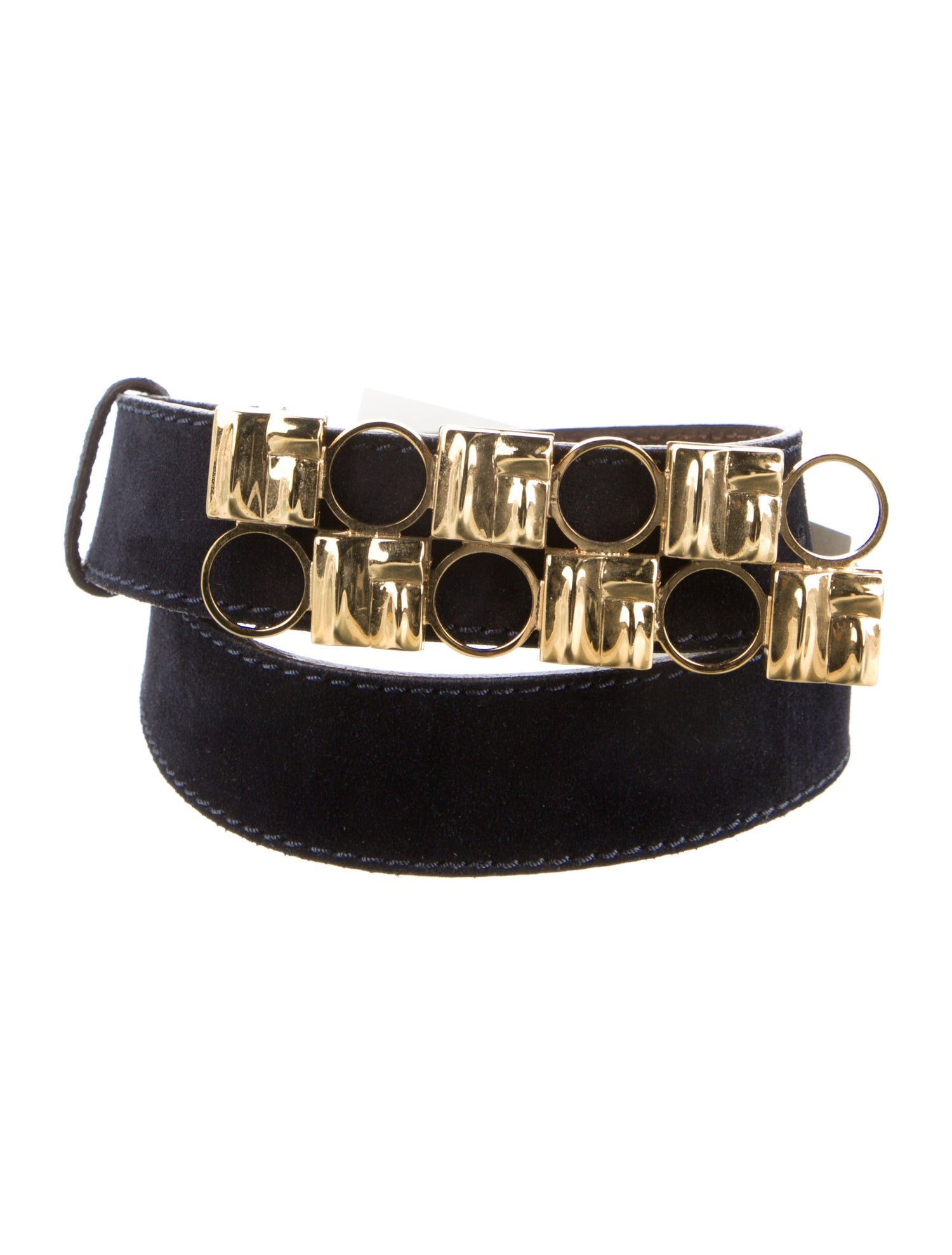 Roberto Cavalli Suede Belt