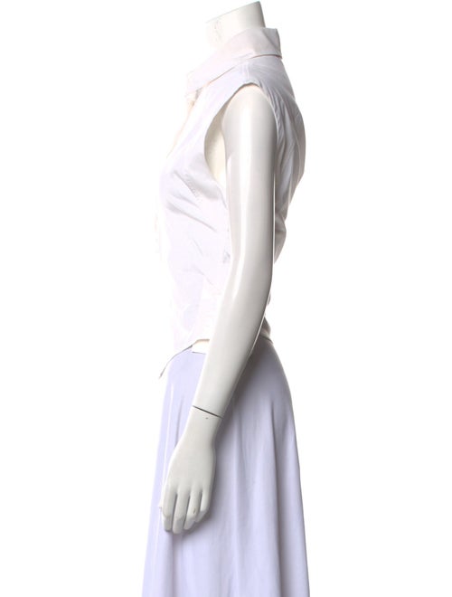 Roberto Cavalli Sleeveless Button-Up Top