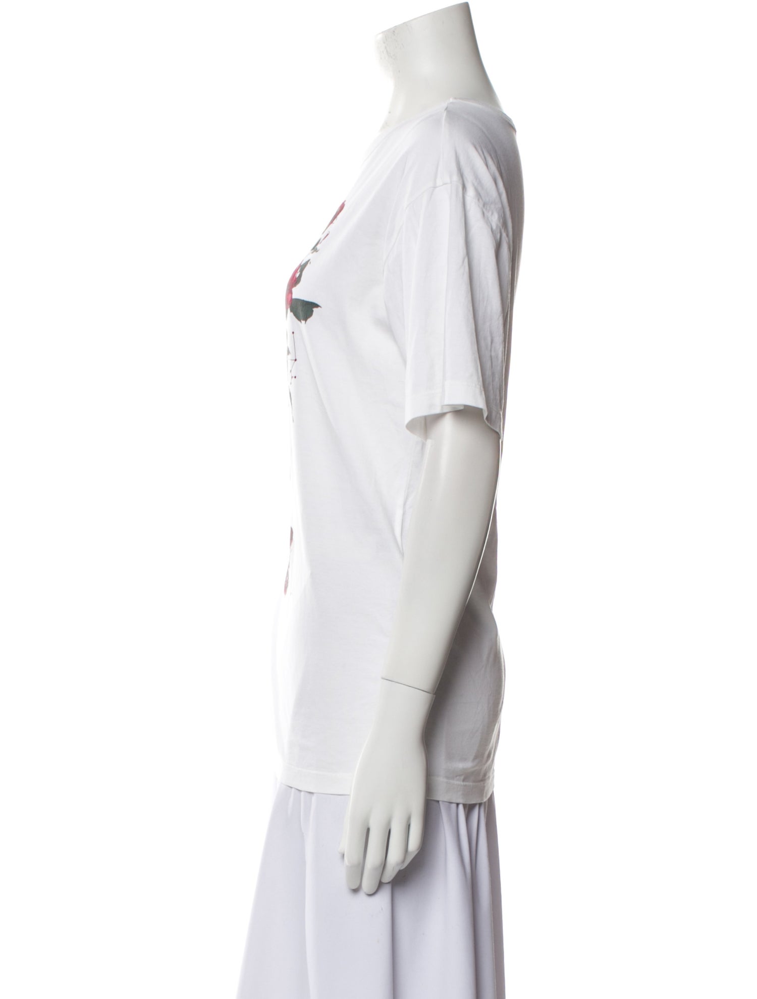 Roberto Cavalli Graphic Print Crew Neck T-Shirt