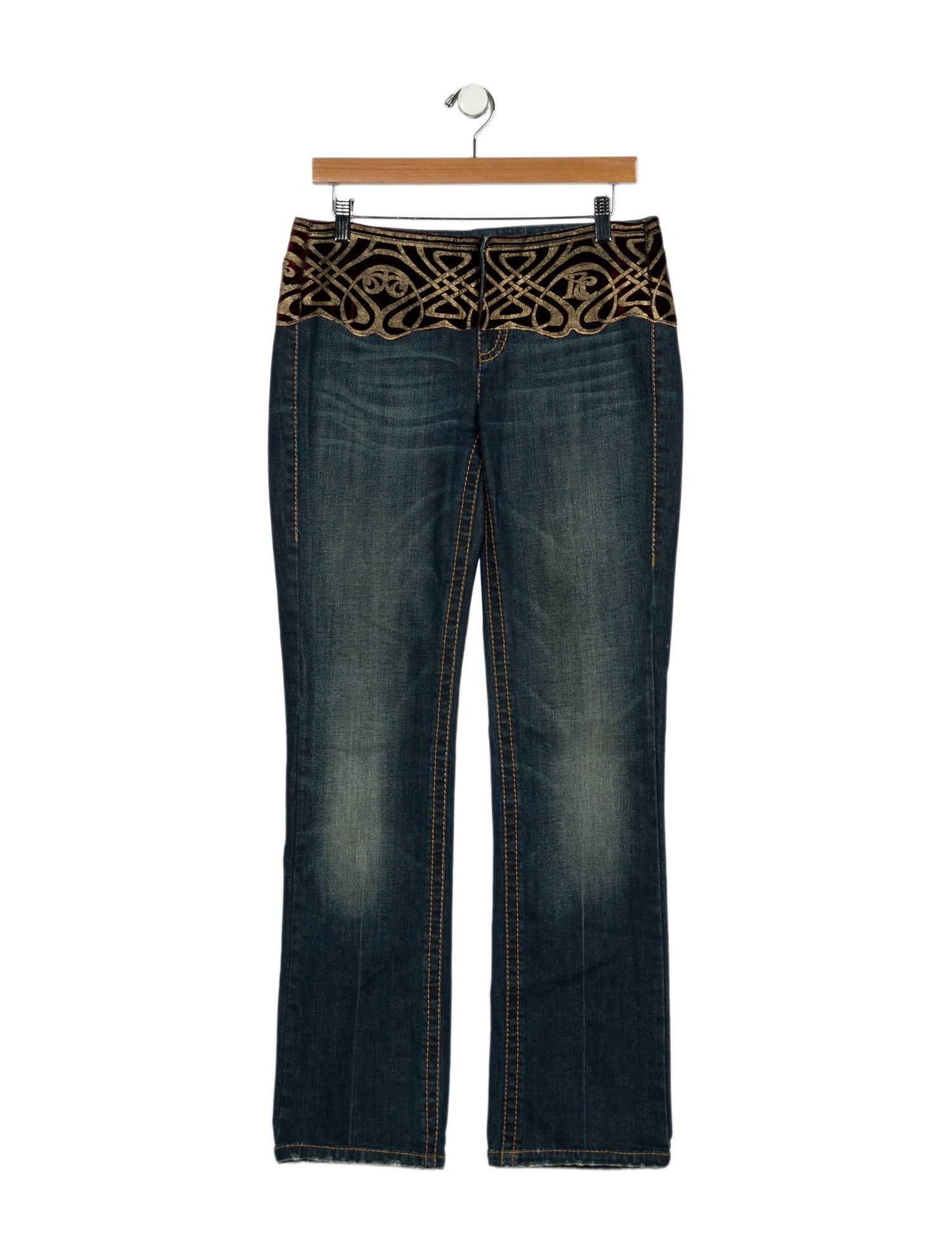 Roberto Cavalli Vintage Straight Leg Jeans