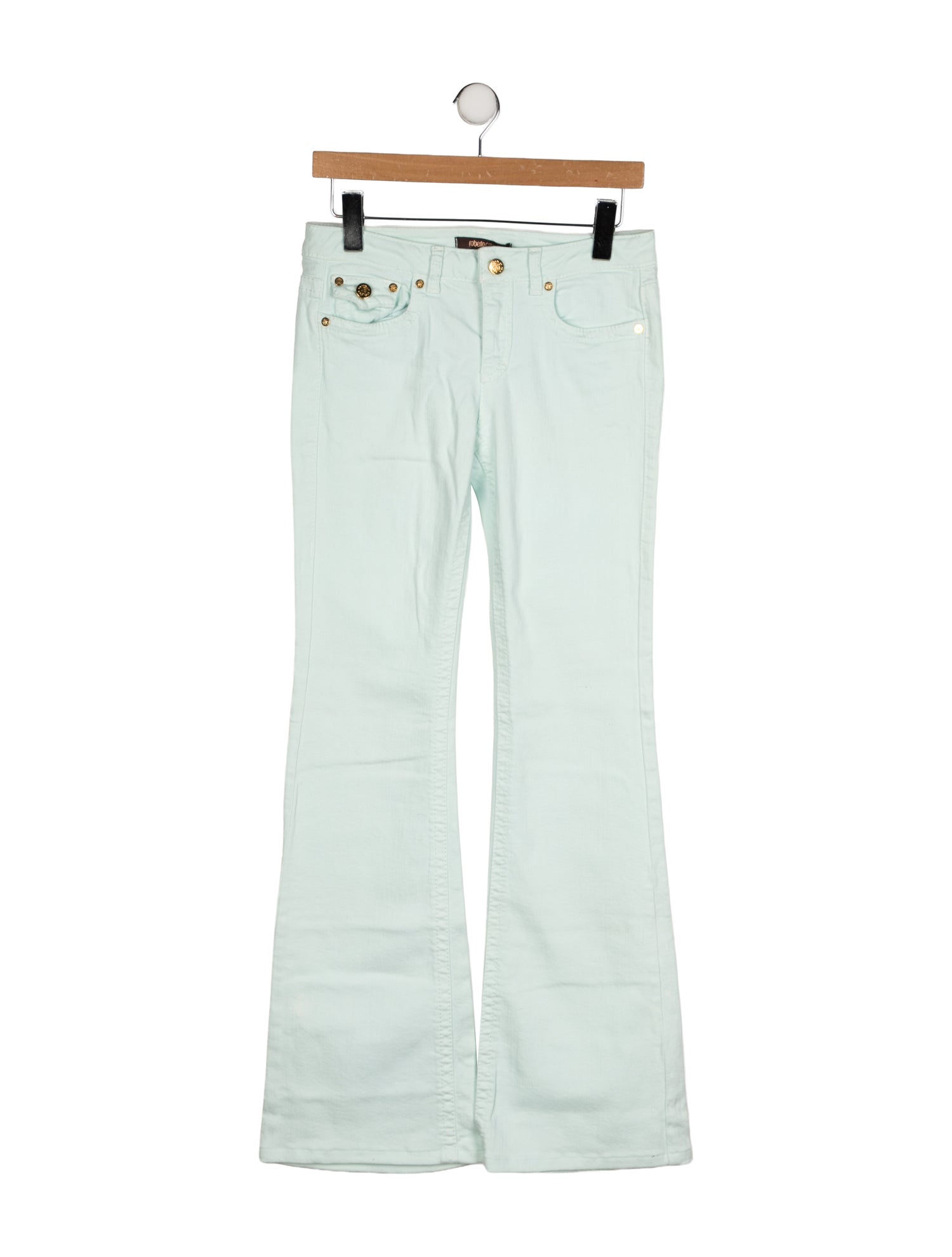 Roberto Cavalli Mid-Rise Flared Jeans
