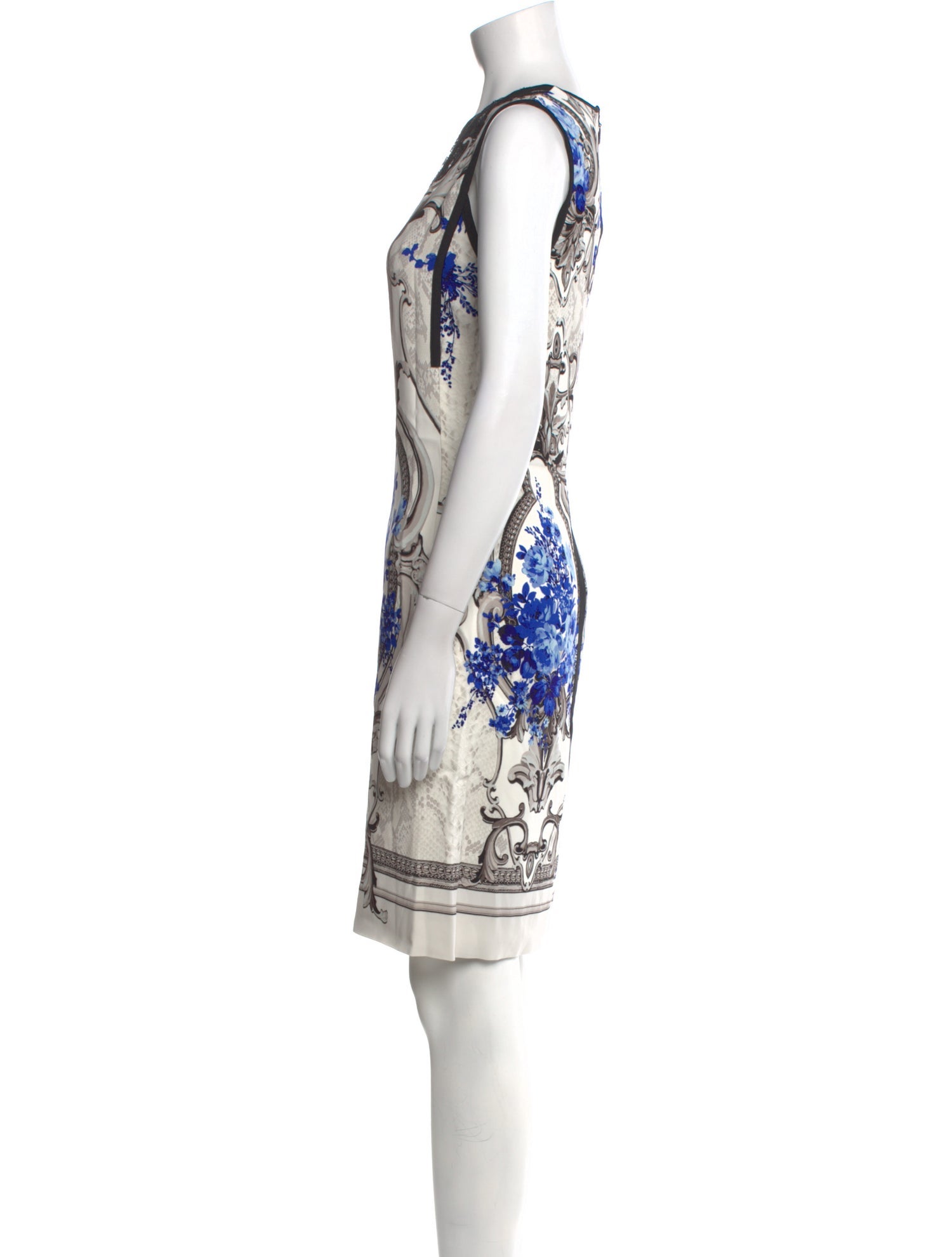 Roberto Cavalli Printed Knee-Length Dress