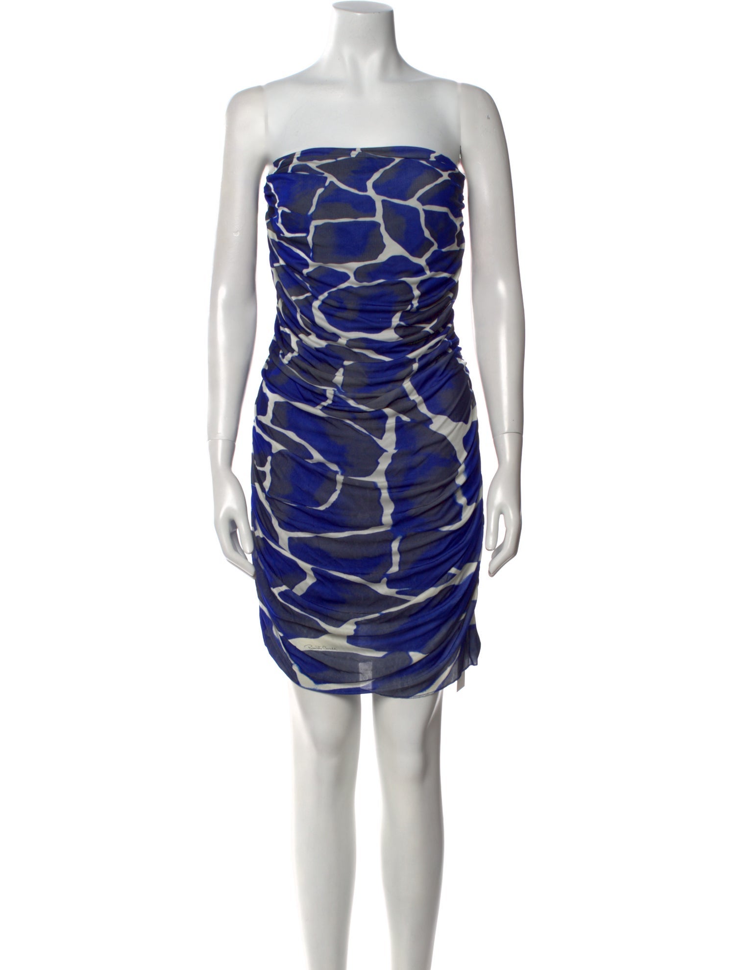 Roberto Cavalli Printed Knee-Length Dress