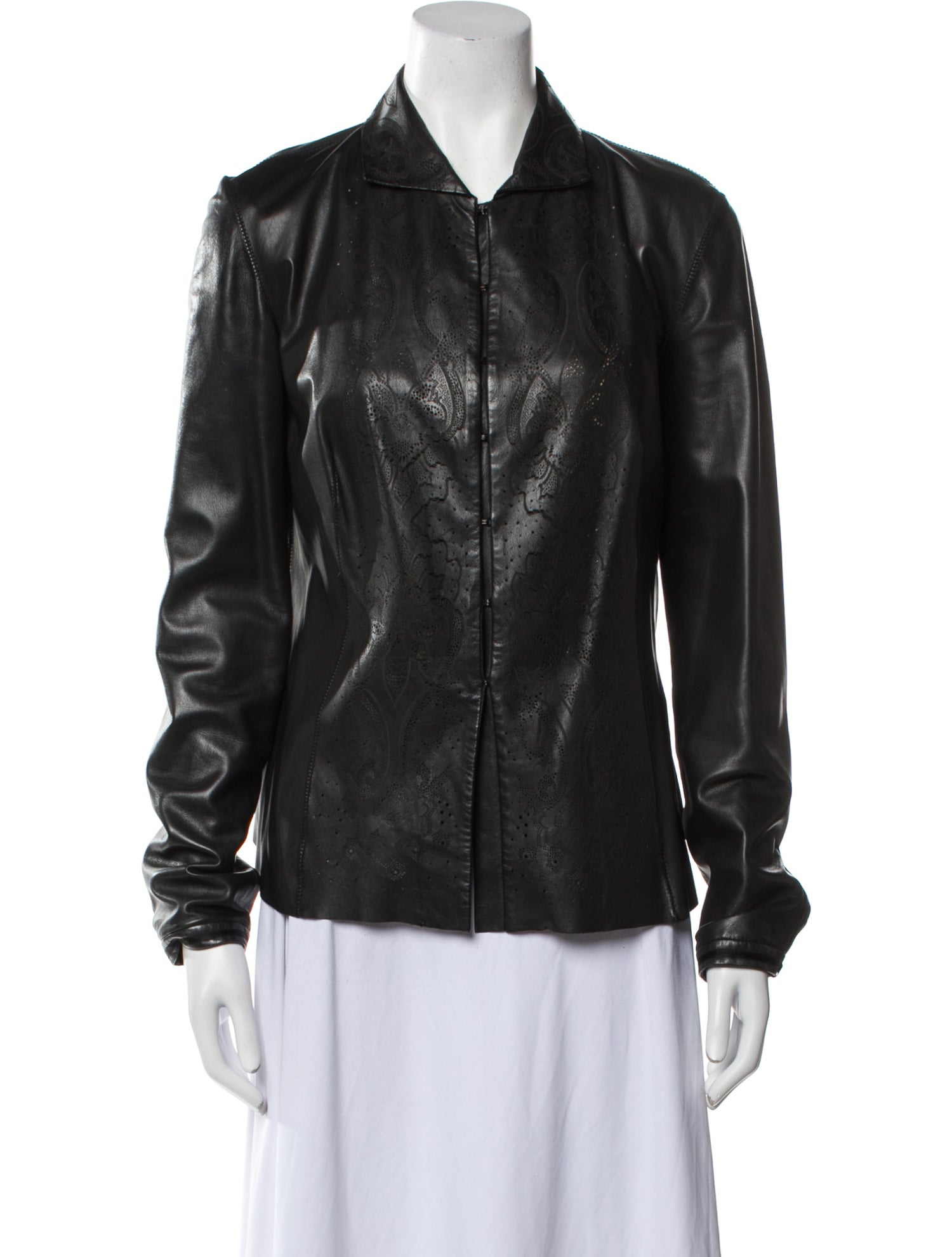 Roberto Cavalli Vintage Late 1990's - Early 2000's Biker Jacket