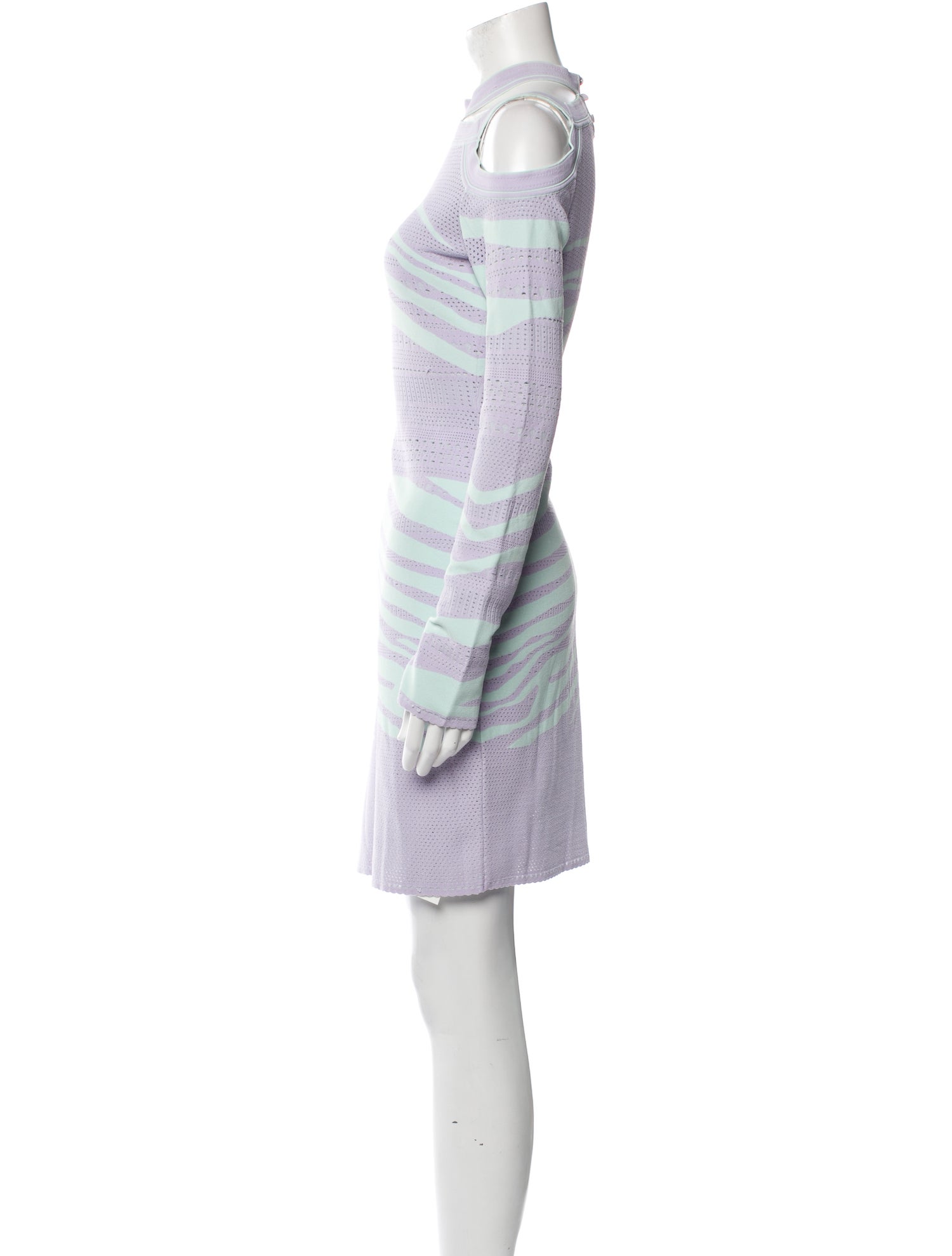 Roberto Cavalli Printed Knee-Length Dress