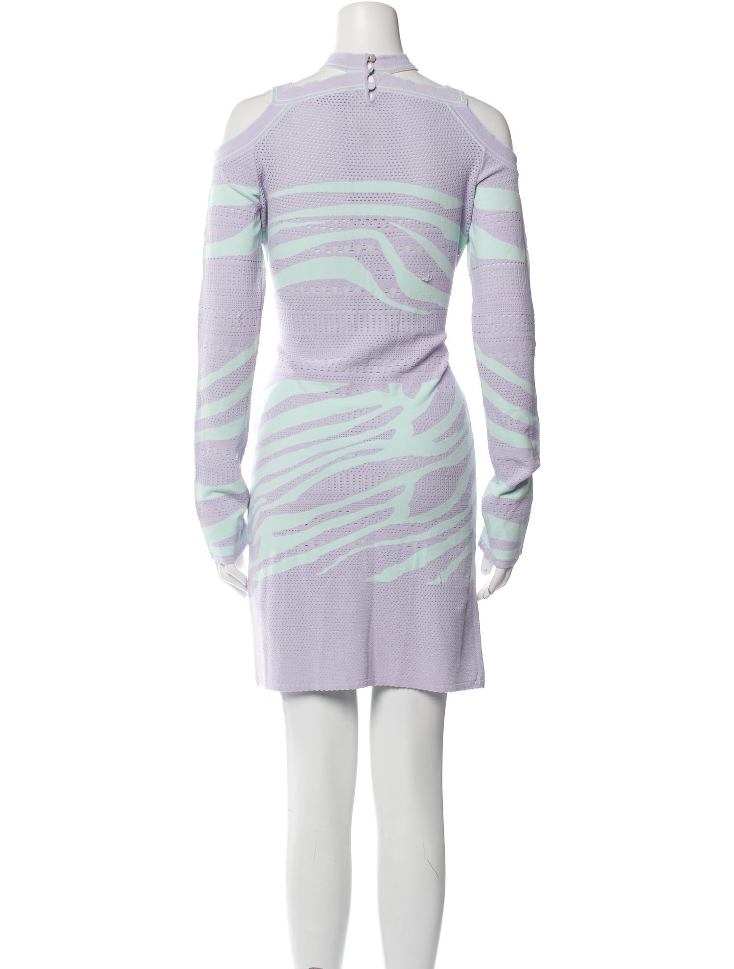 Roberto Cavalli Printed Knee-Length Dress