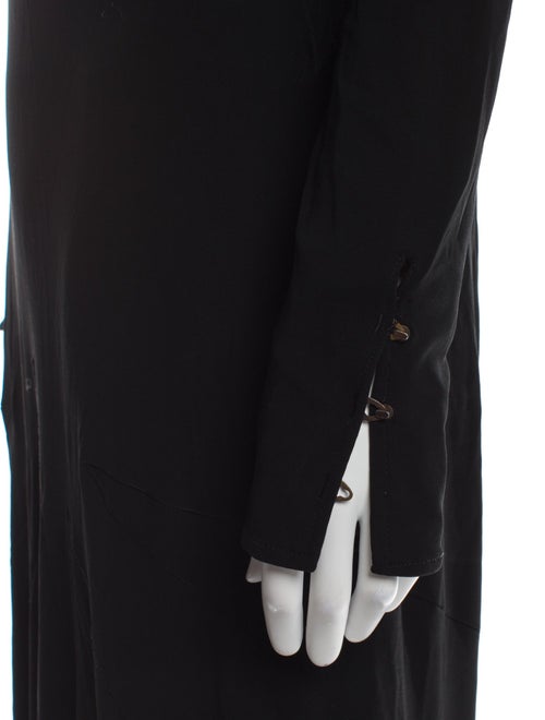 Roberto Cavalli Cowl Neck Midi Length Dress