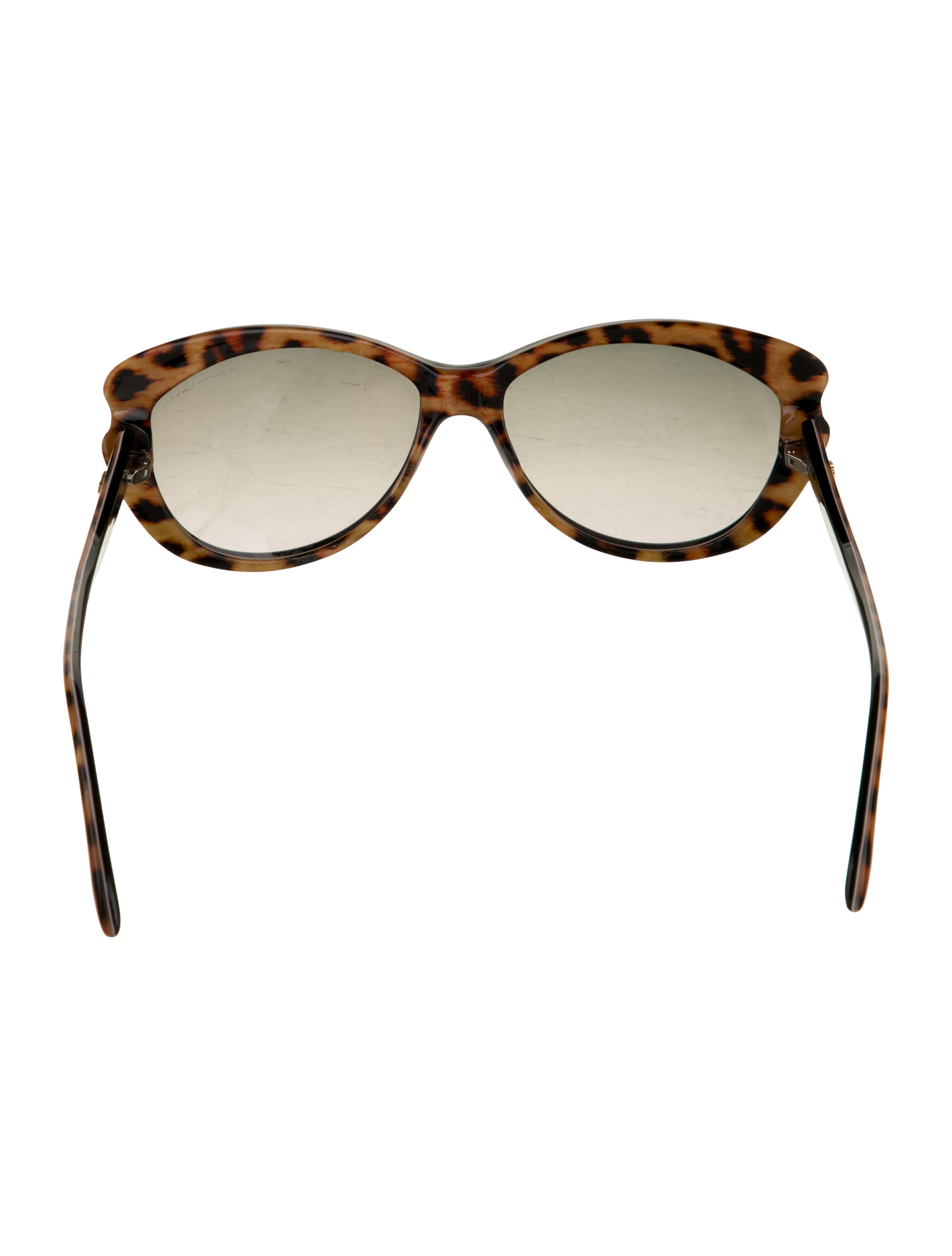 Roberto Cavalli Cat-Eye Gradient Sunglasses