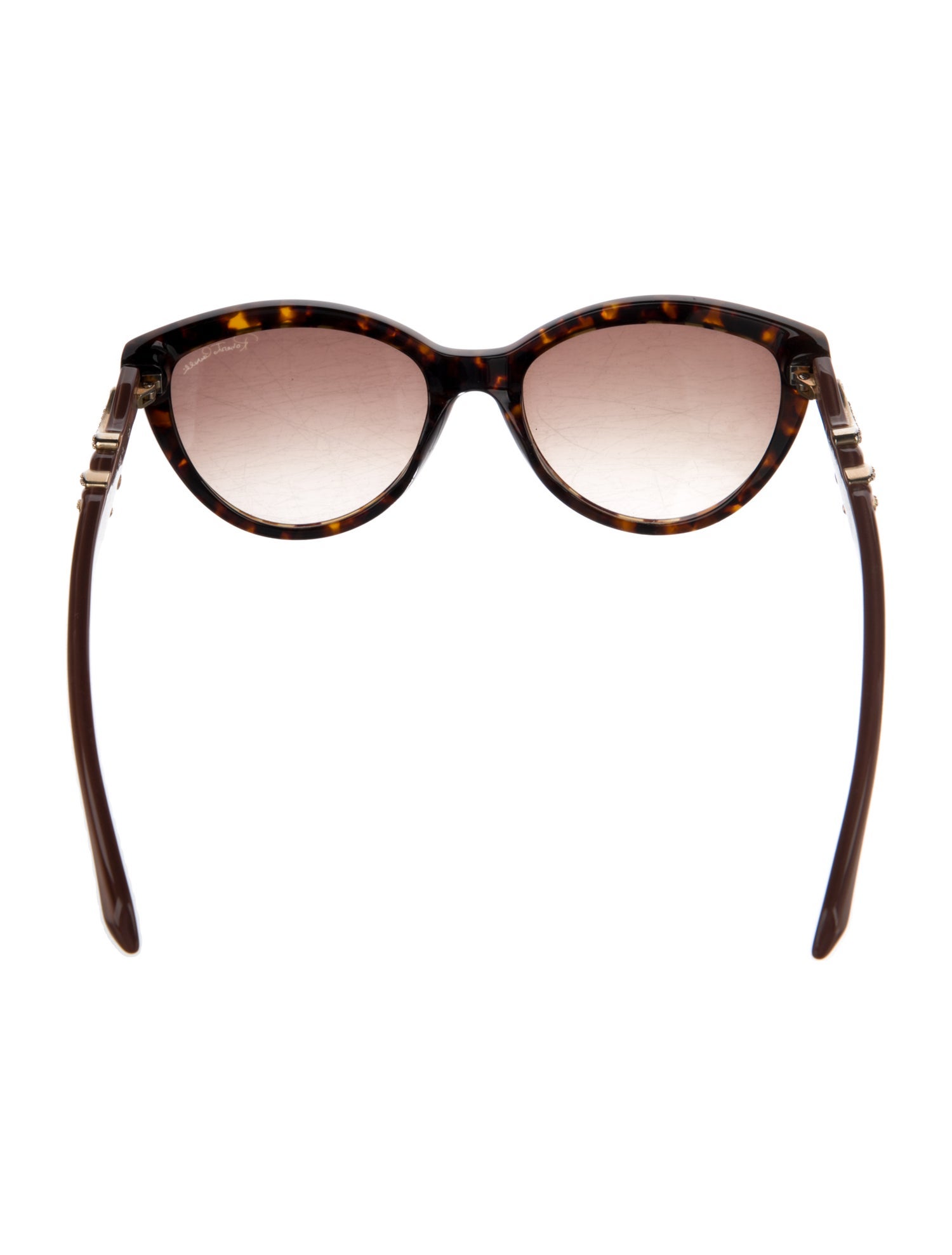 Roberto Cavalli Cat-Eye Gradient Sunglasses
