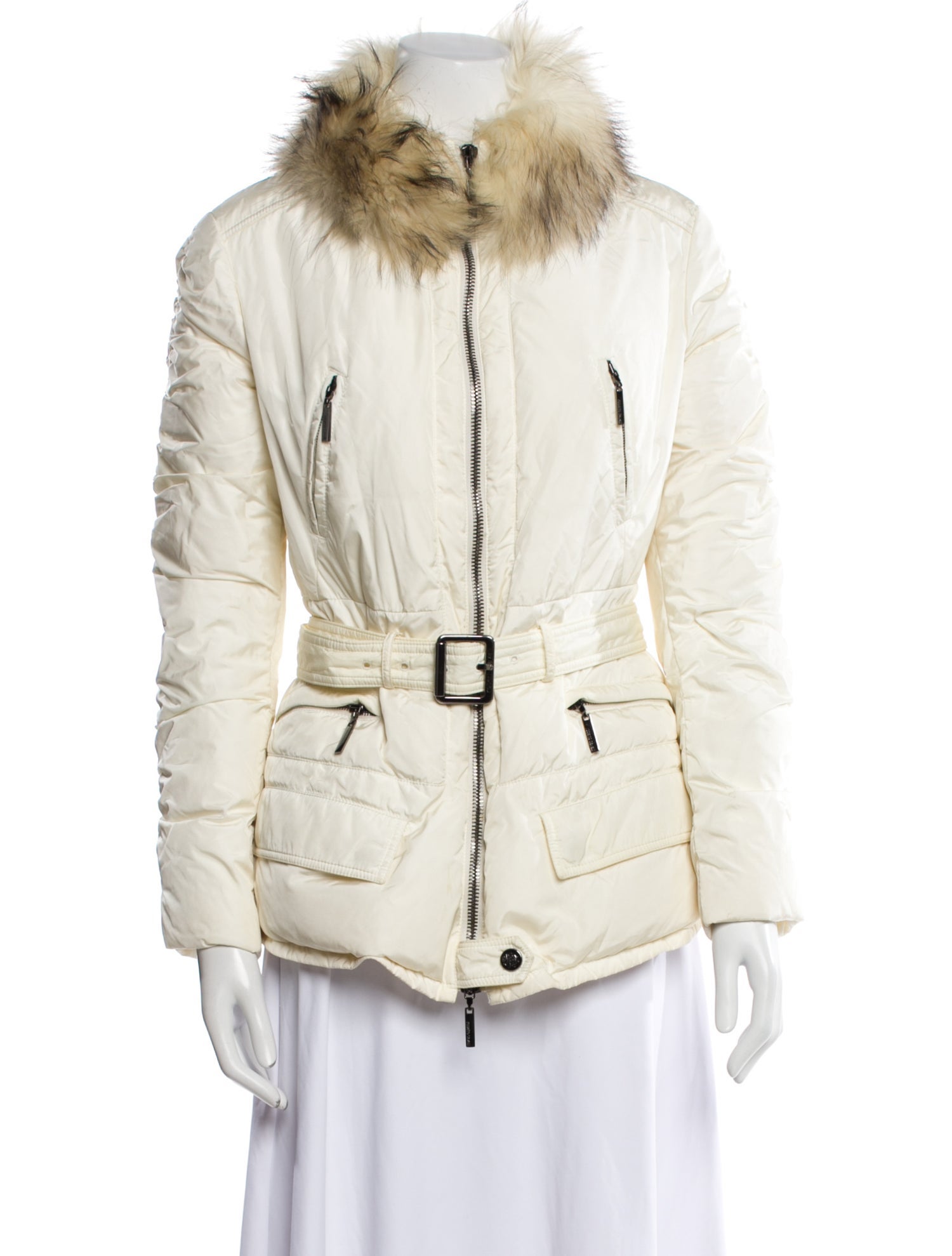 Roberto Cavalli Leather Utility Jacket