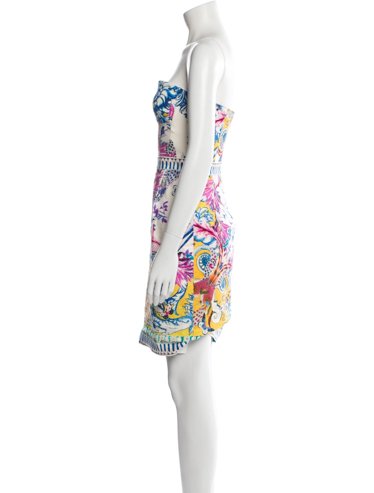 Roberto Cavalli Printed Mini Dress