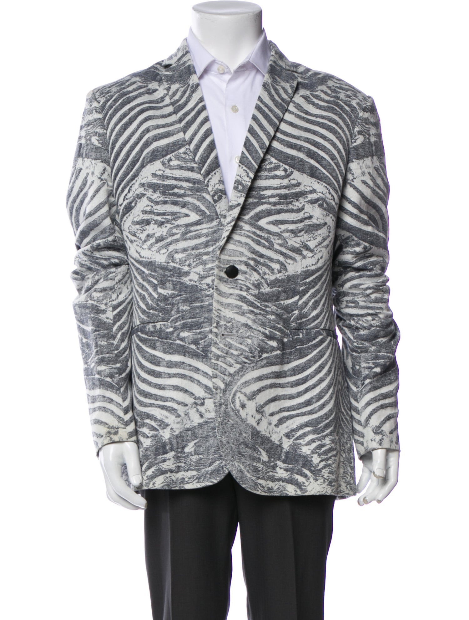 Roberto Cavalli Printed Puffer Coat