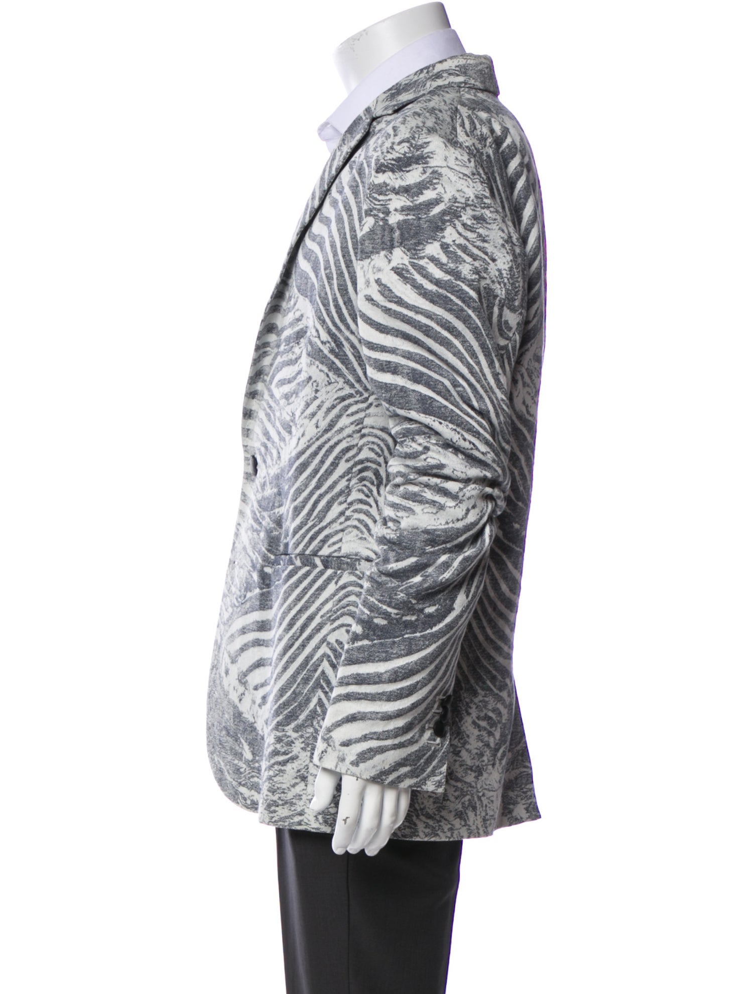 Roberto Cavalli Printed Puffer Coat