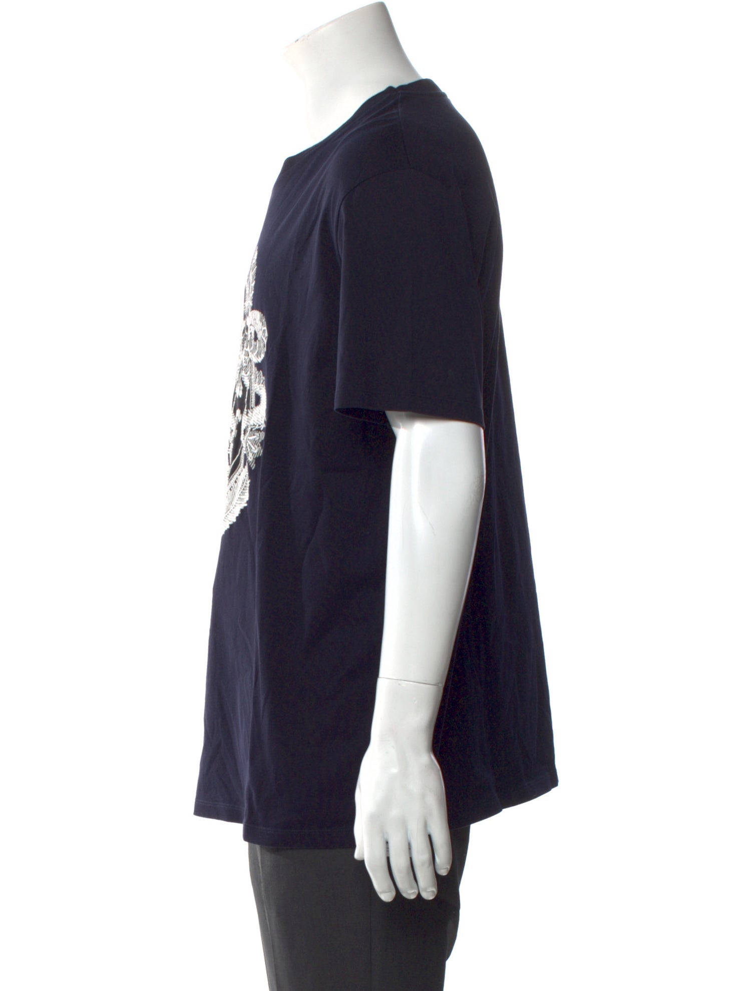 Roberto Cavalli Graphic Print Crew Neck T-Shirt