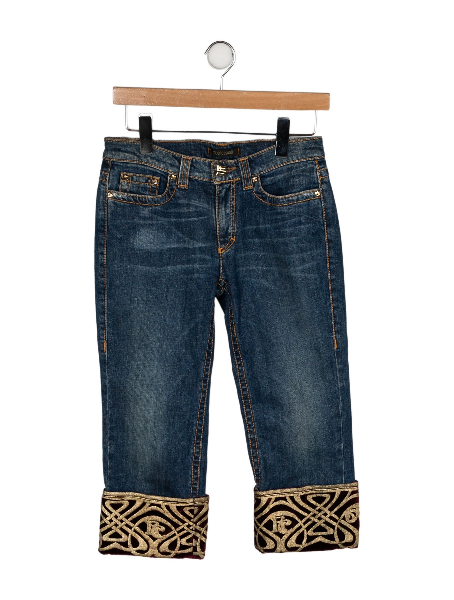 Roberto Cavalli Vintage Straight Leg Jeans