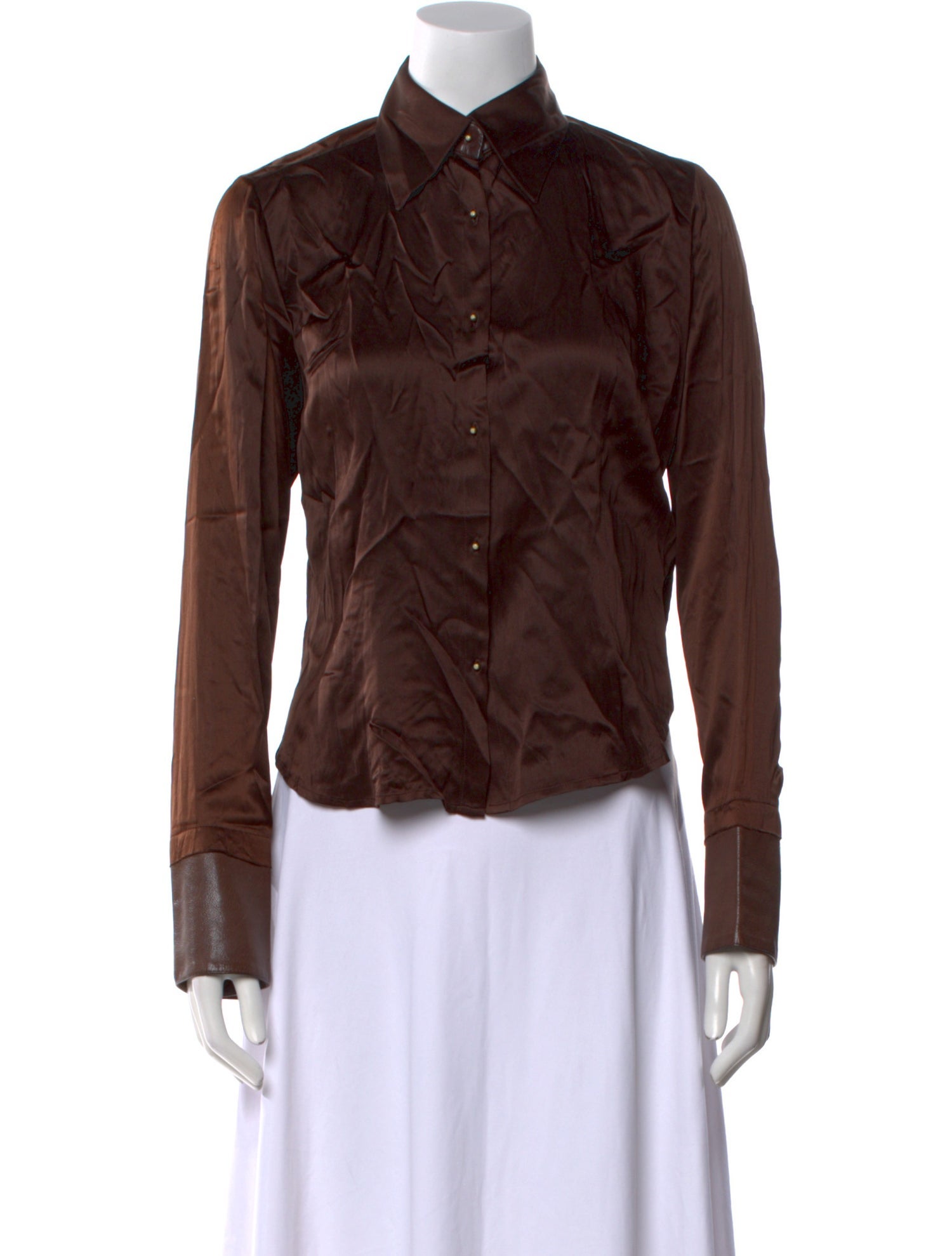 Roberto Cavalli Vintage 2000 Button-Up Top