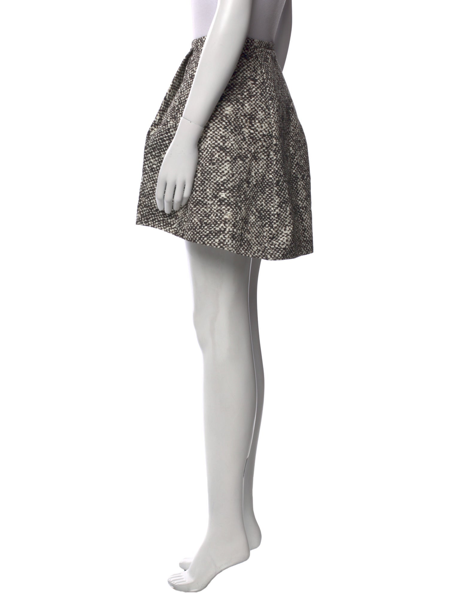 Roberto Cavalli Printed Mini Skirt