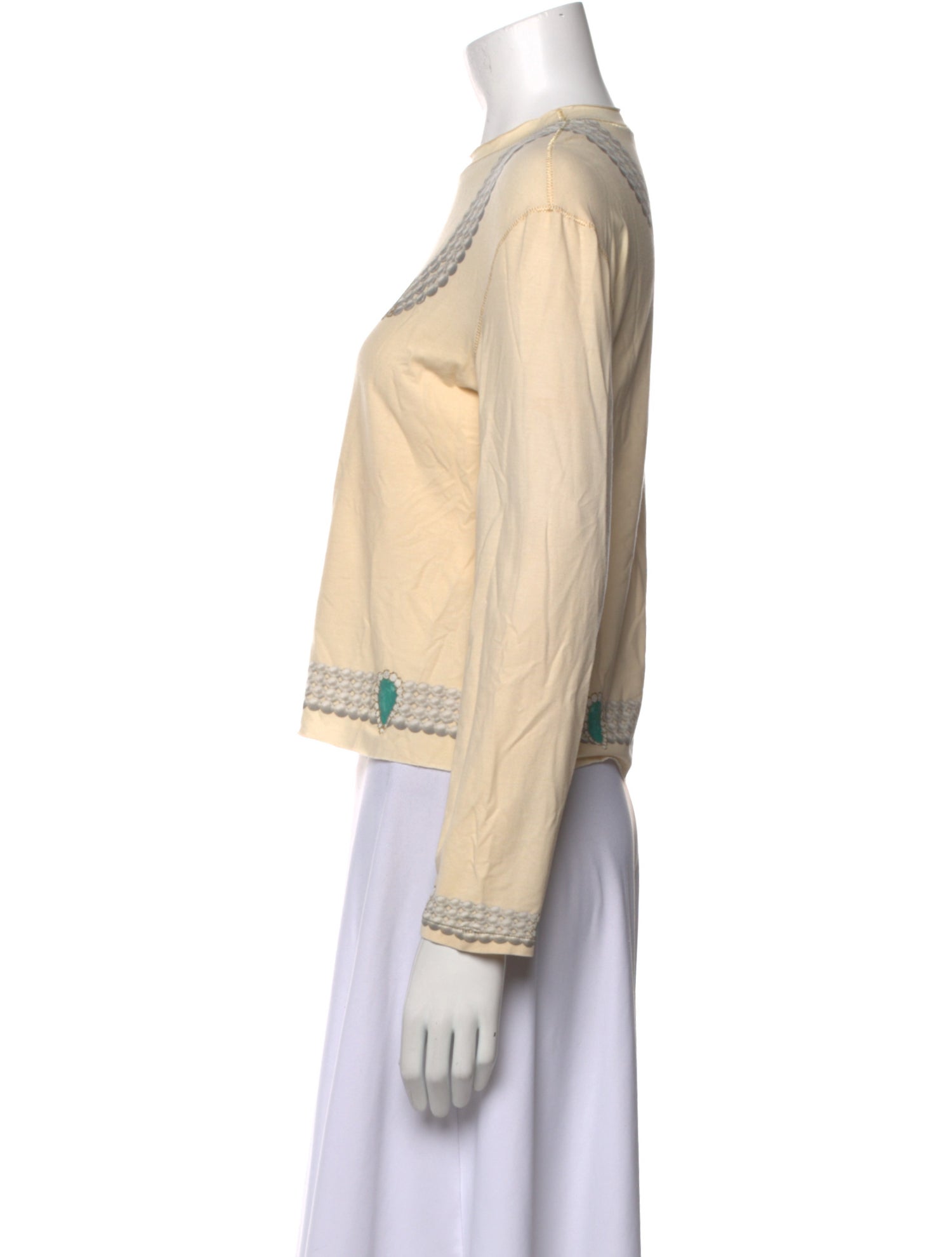 Roberto Cavalli Printed Crew Neck Sweatshirt