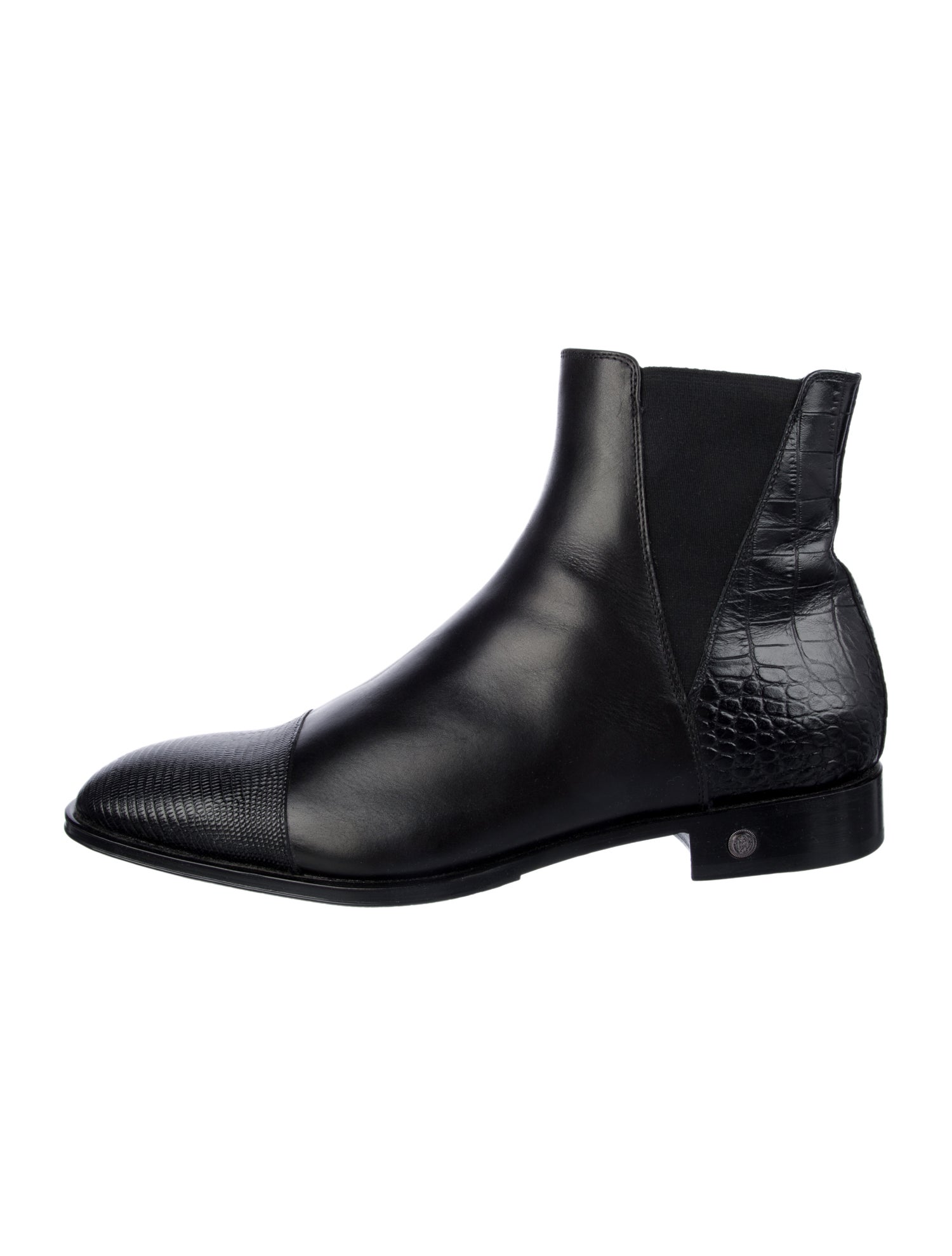 Roberto Cavalli Leather Chelsea Boots