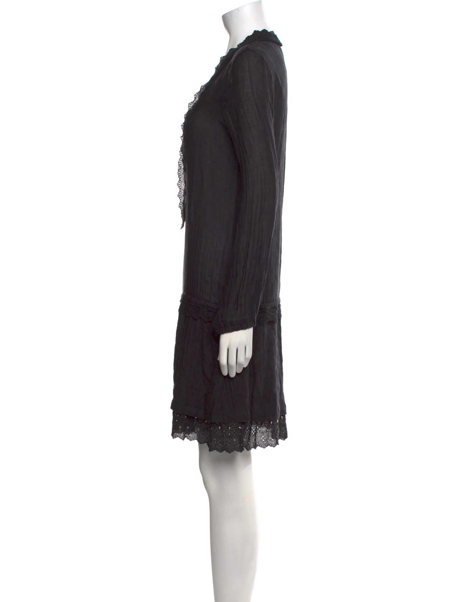 Roberto Cavalli V-Neck Mini Dress