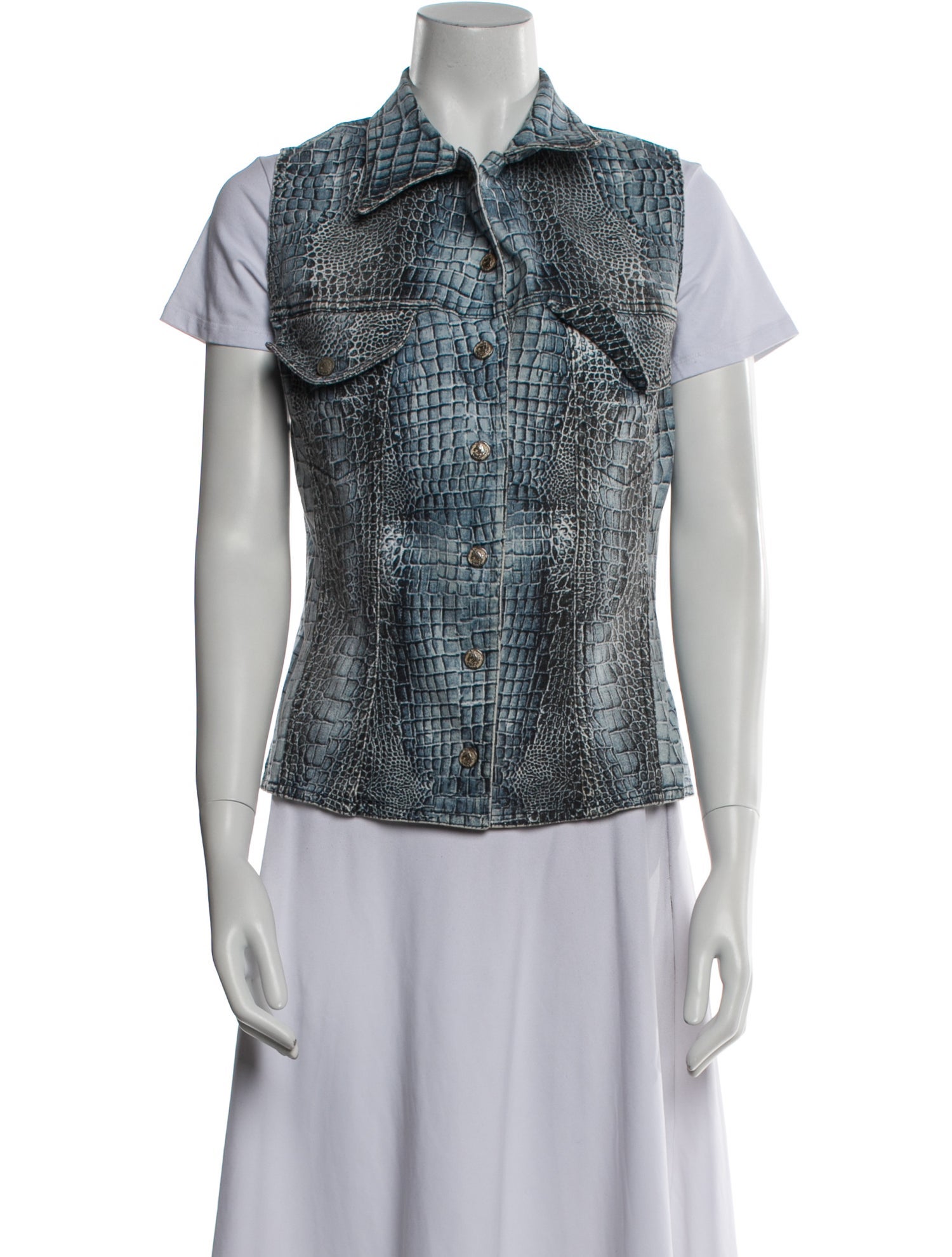 Roberto Cavalli Vintage Late 1990's - Early 2000's Vest