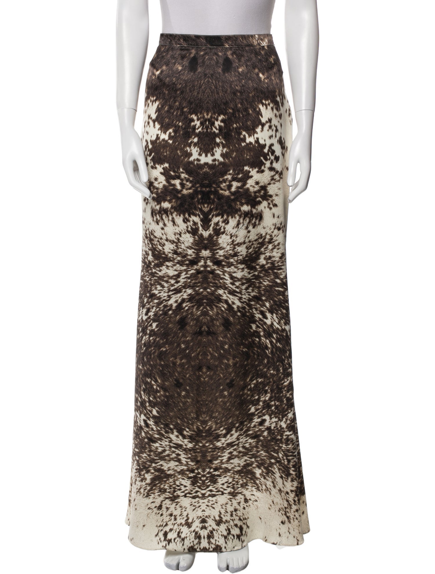 Roberto Cavalli Silk Long Skirt w/ Tags