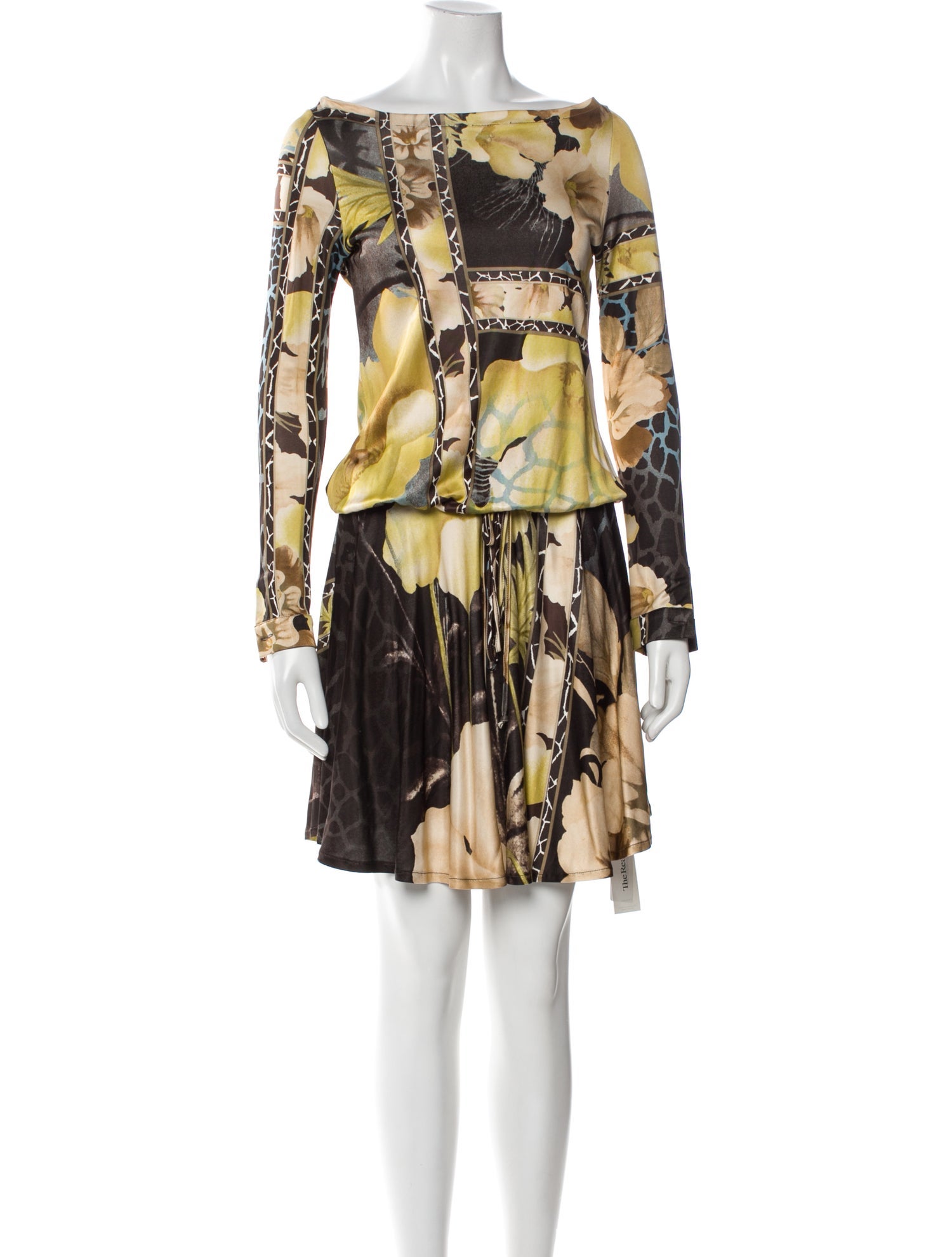 Class Roberto Cavalli Vintage Knee-Length Dress