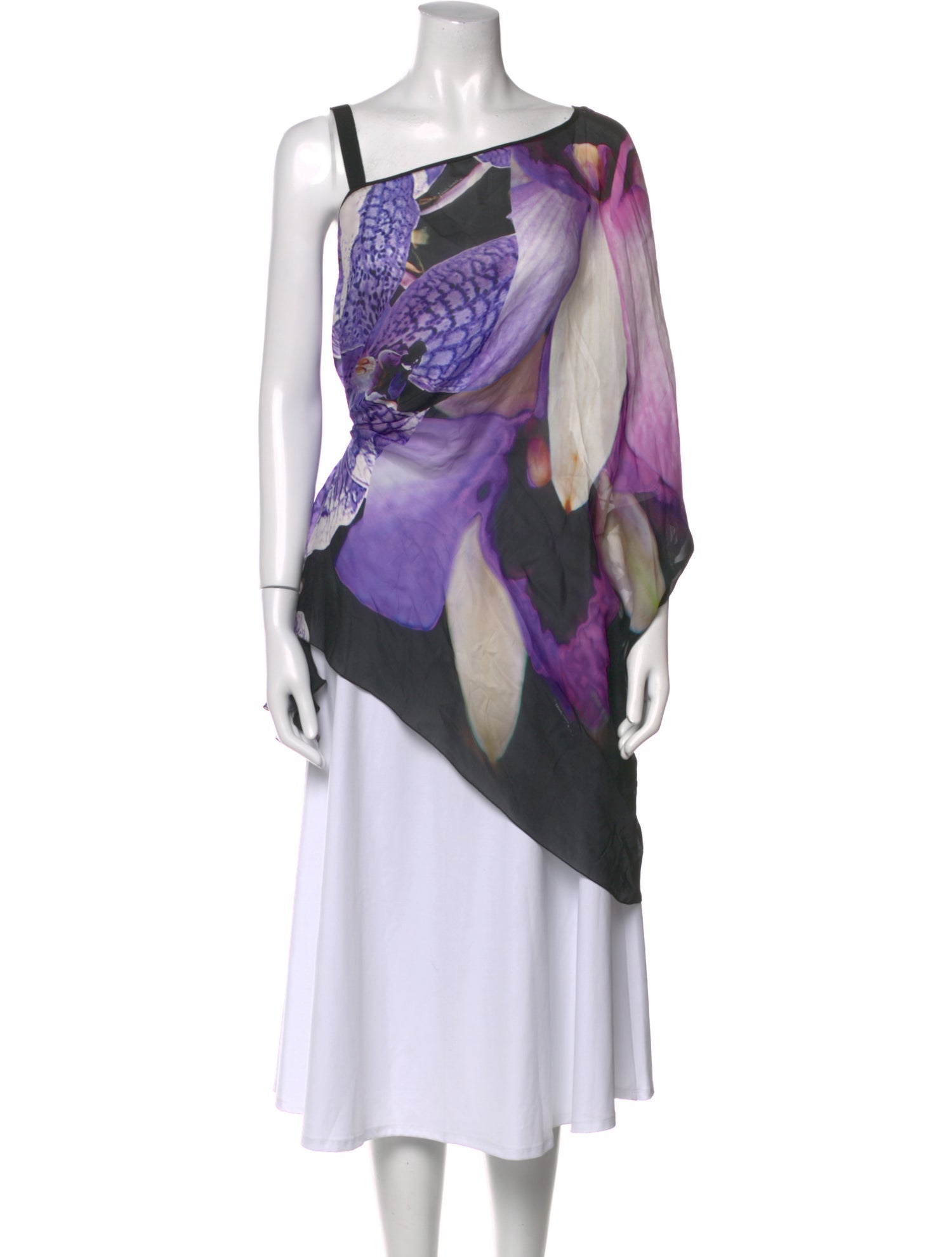 Roberto Cavalli Silk Printed Tunic