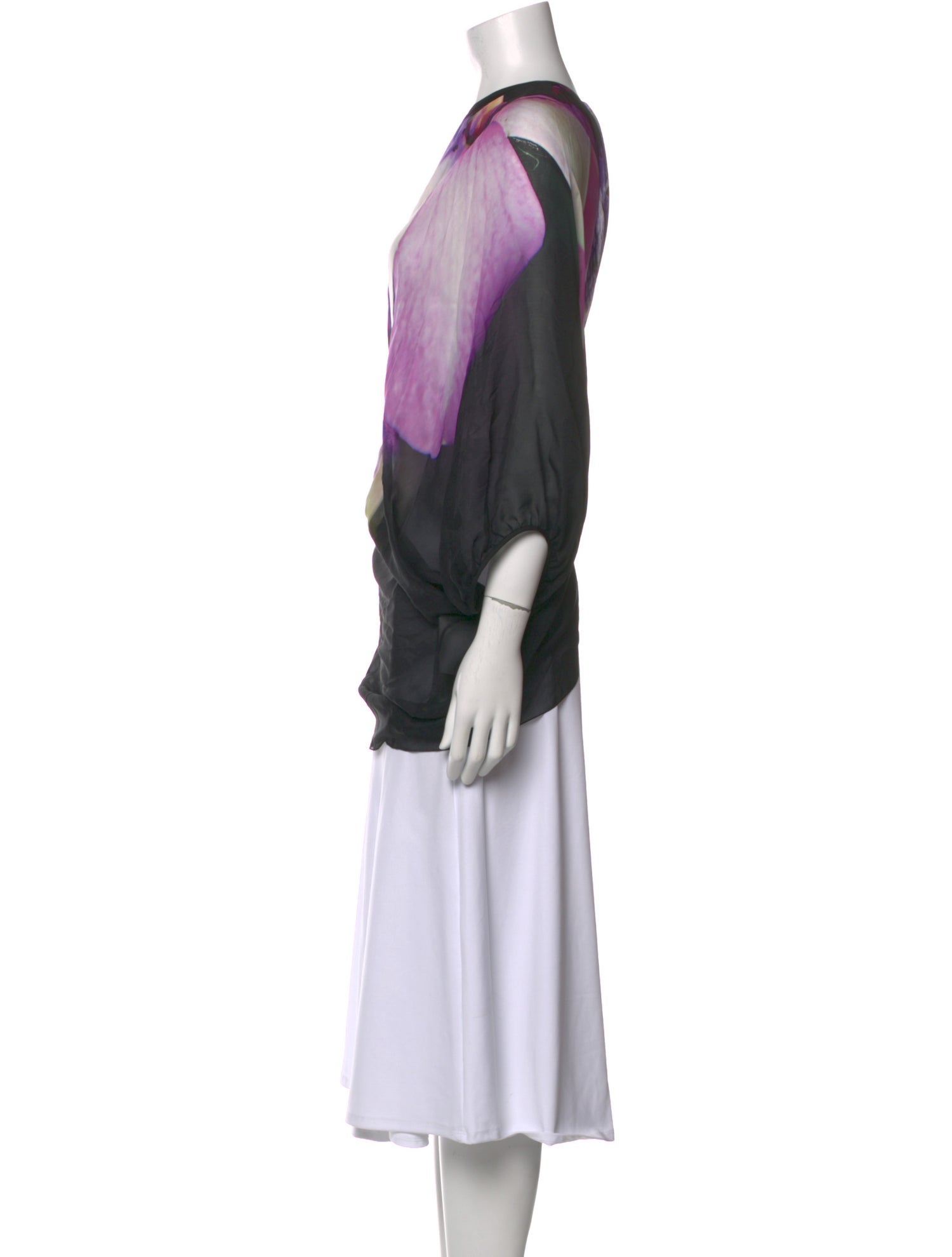 Roberto Cavalli Silk Printed Tunic