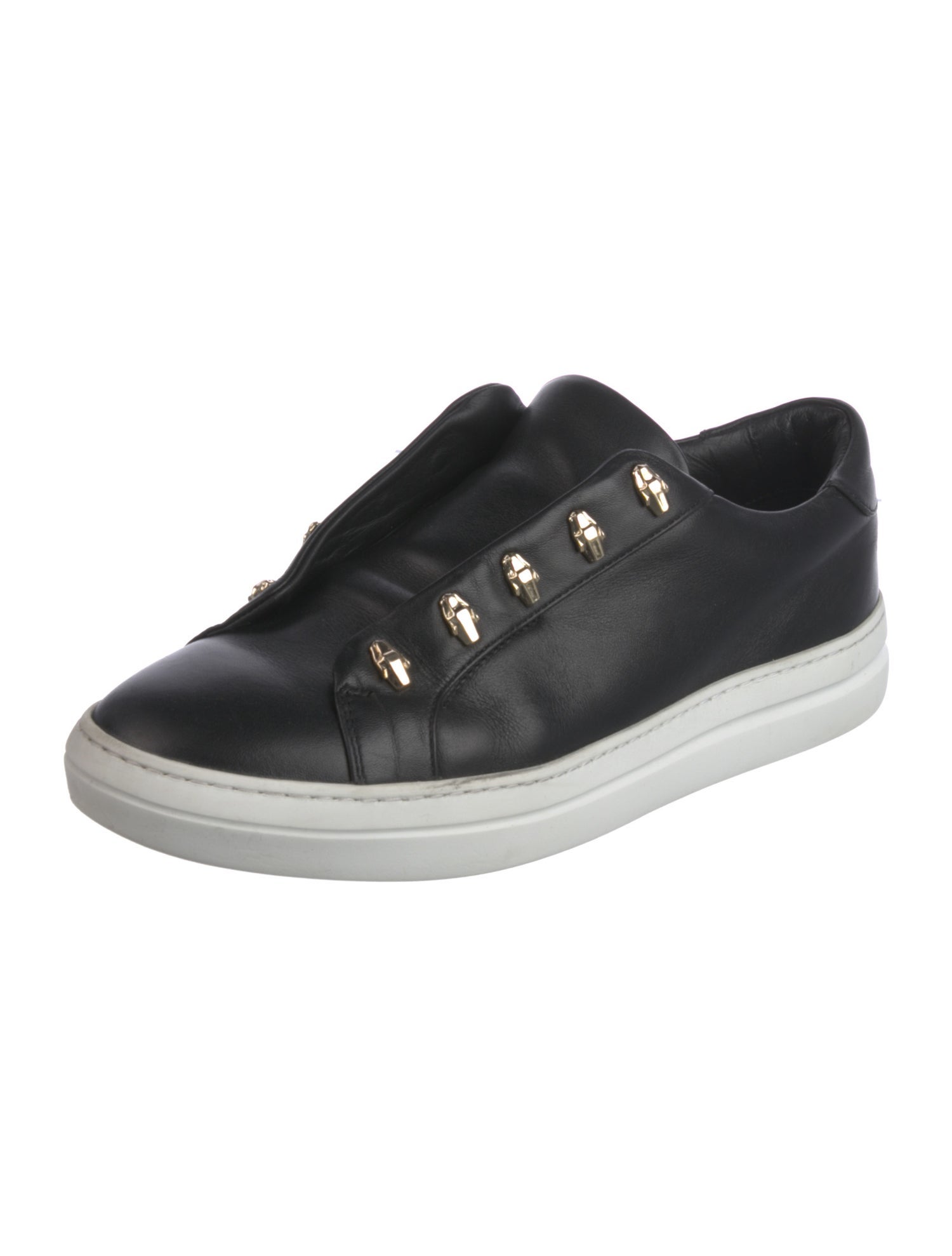 Roberto Cavalli Leather Sneakers