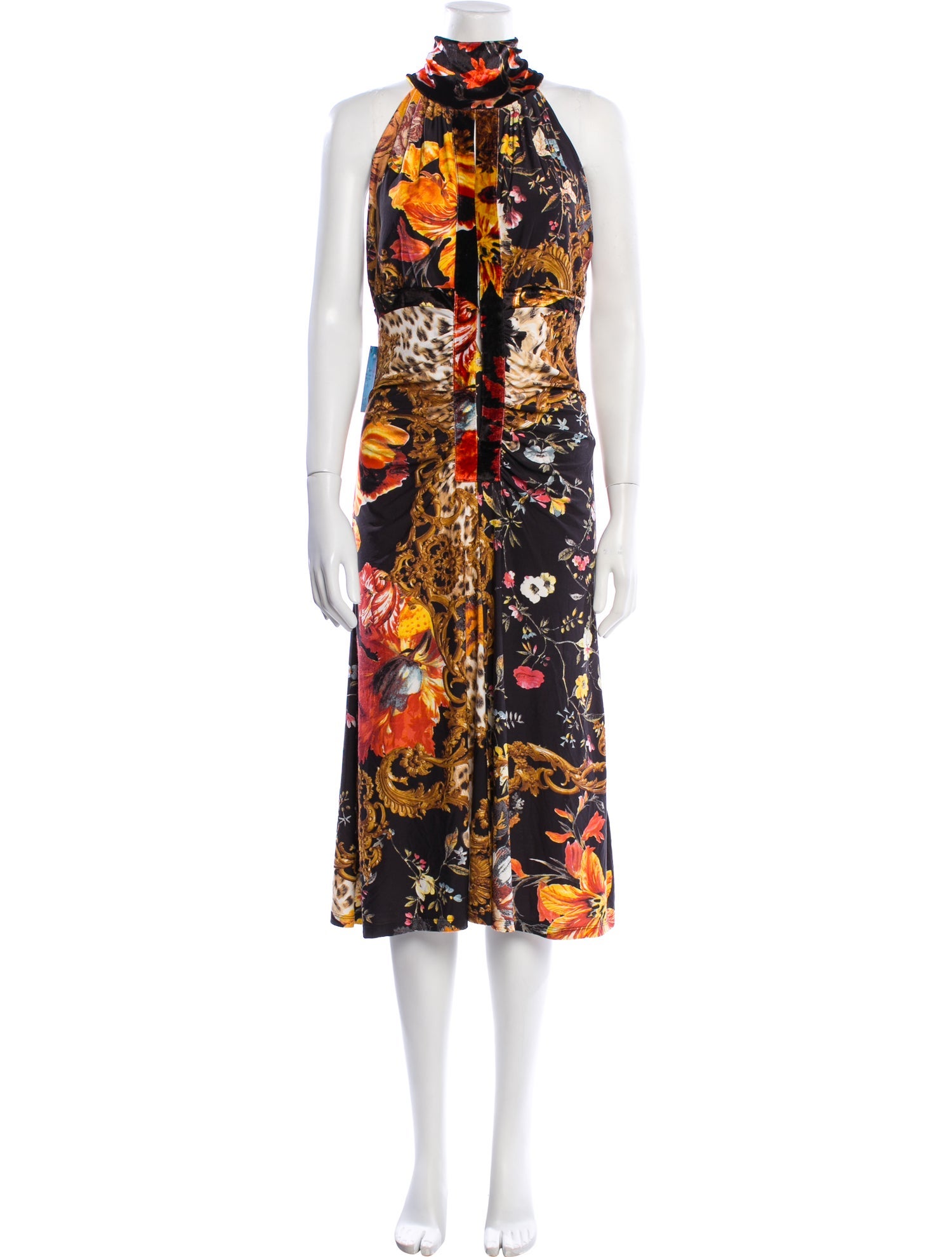 Roberto Cavalli Vintage Midi Length Dress