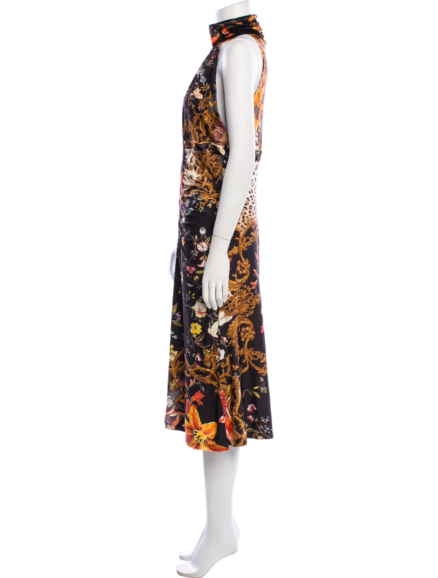 Roberto Cavalli Vintage Midi Length Dress