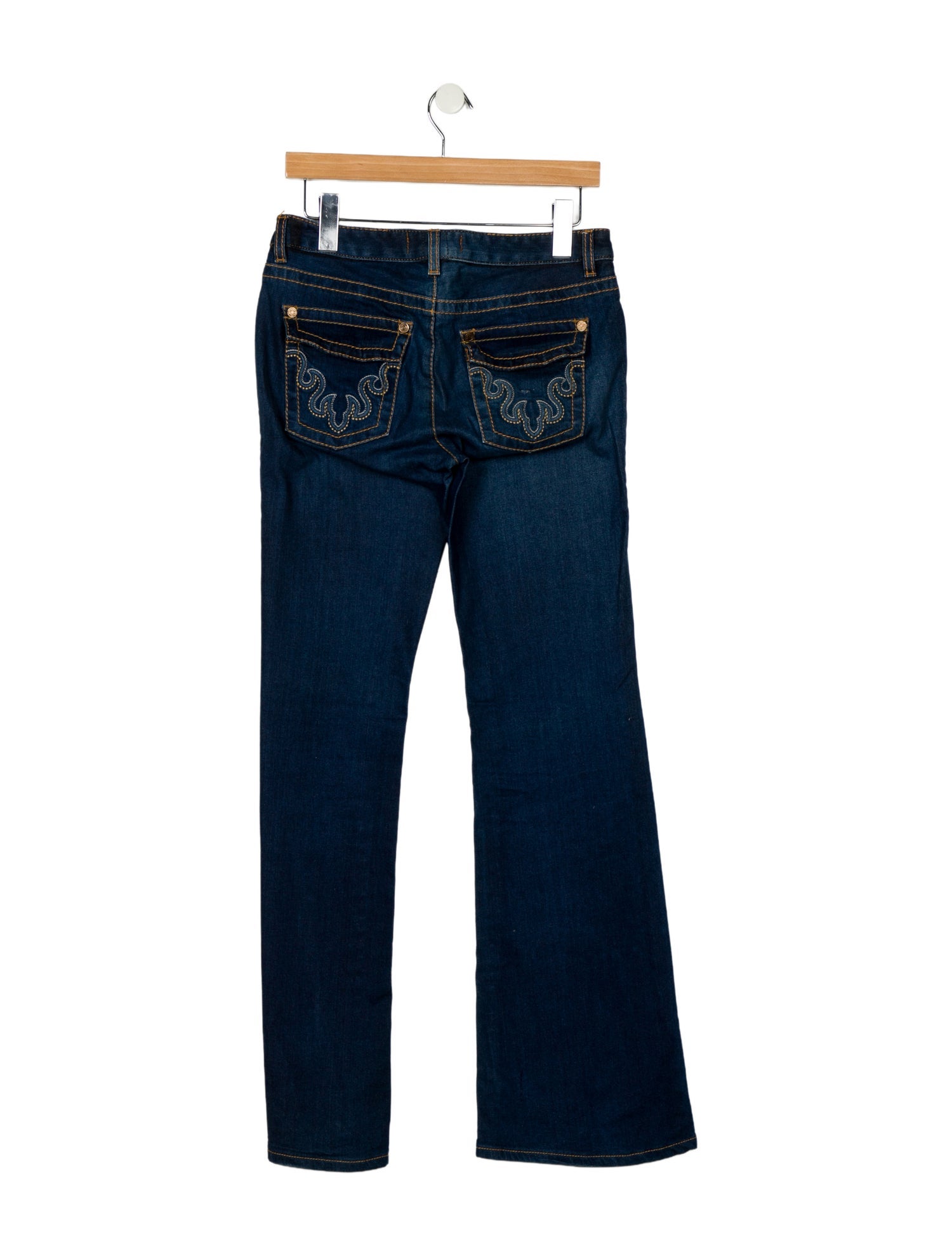 Roberto Cavalli Mid-Rise Wide Leg Jeans