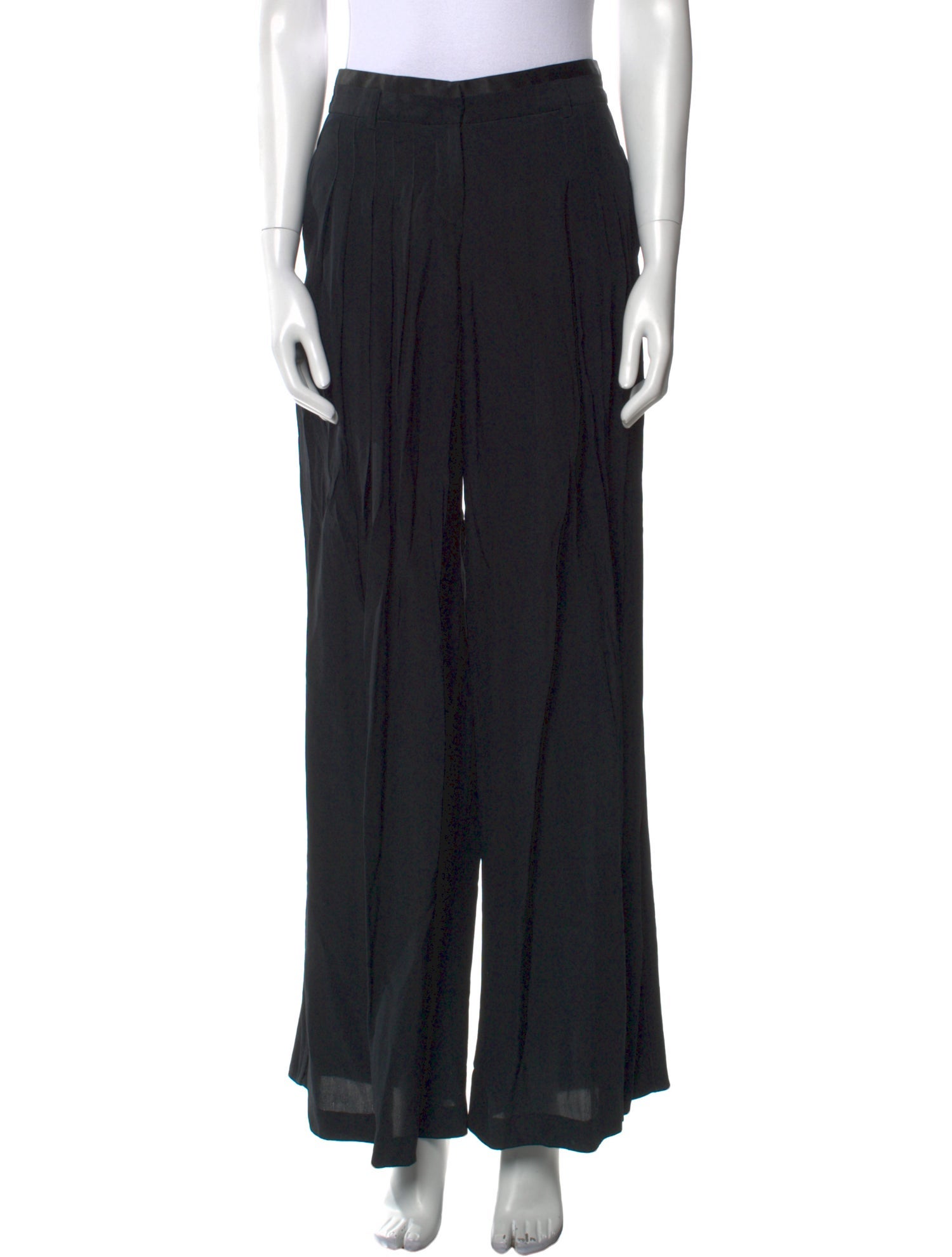 Roberto Cavalli Silk Wide Leg Pants