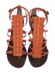 Roberto Cavalli Leather Gladiator Sandals