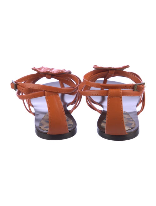 Roberto Cavalli Leather Gladiator Sandals