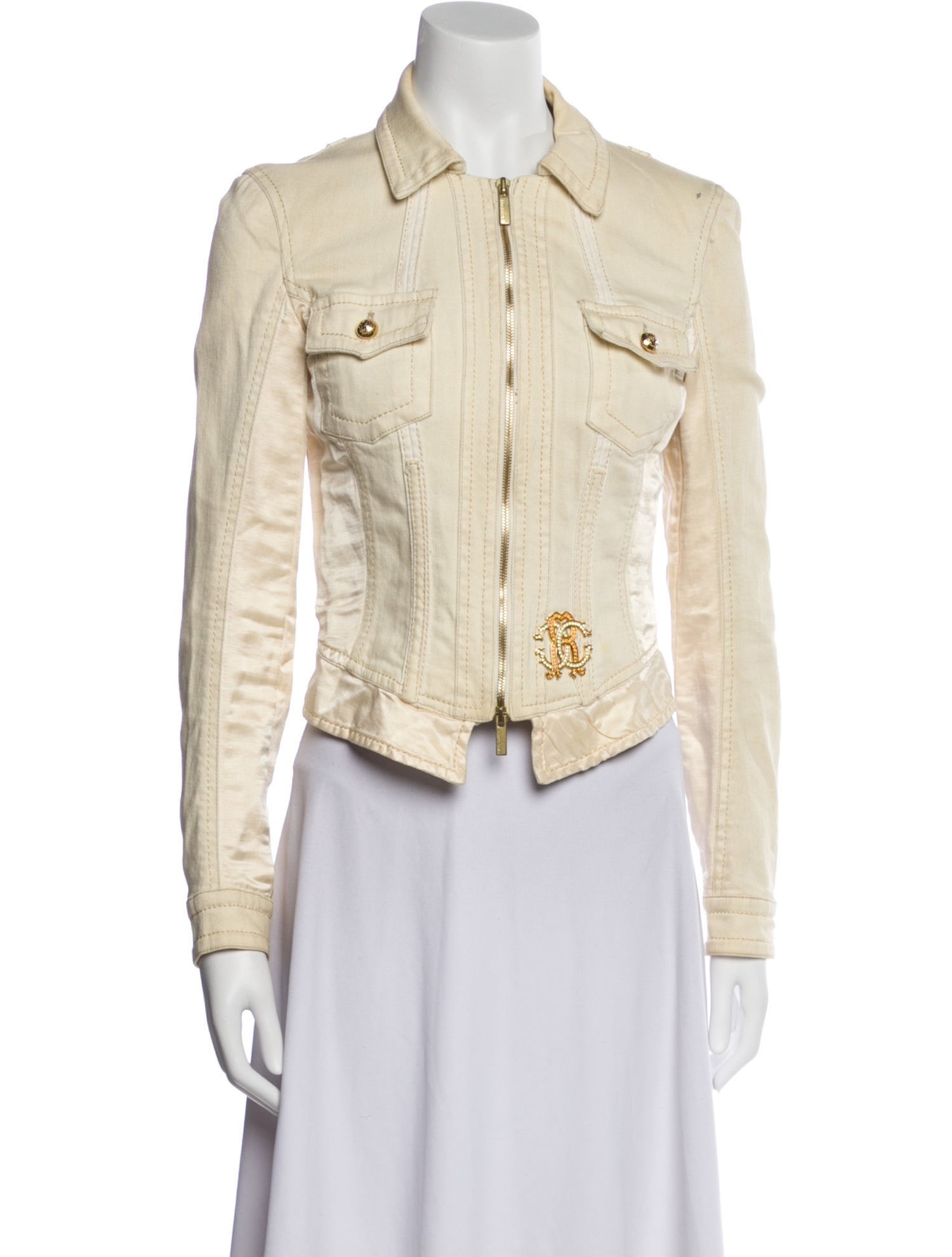 Roberto Cavalli Vintage 2005 Denim Jacket