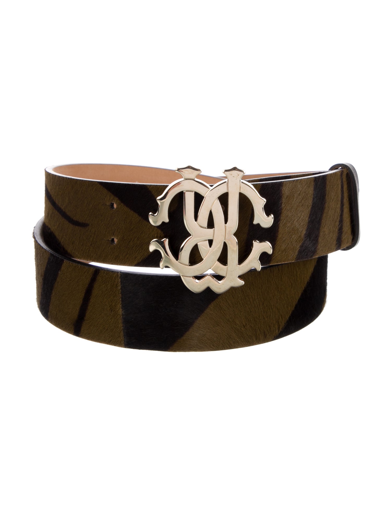 Roberto Cavalli Ponyhair Belt