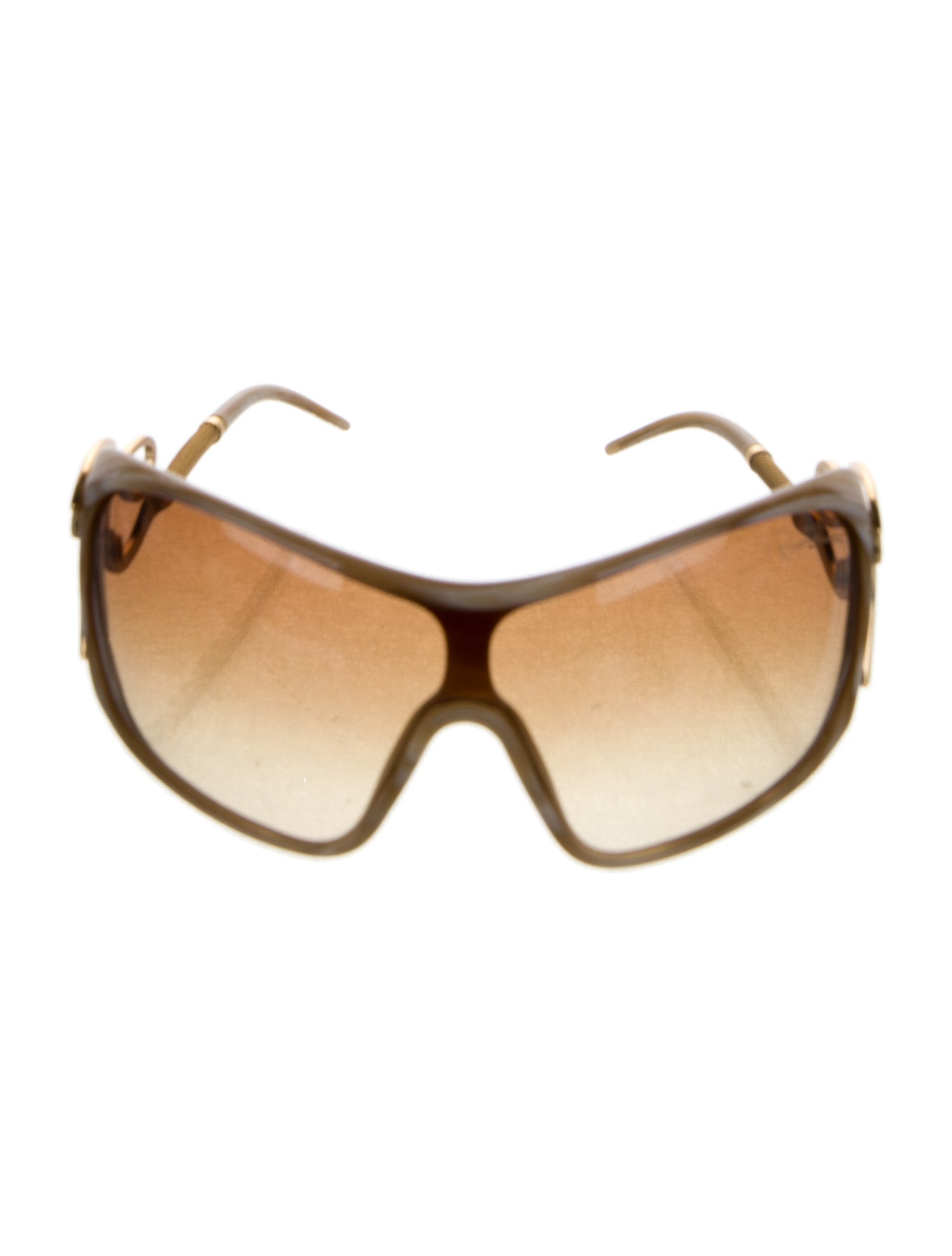 Roberto Cavalli Shield Gradient Sunglasses