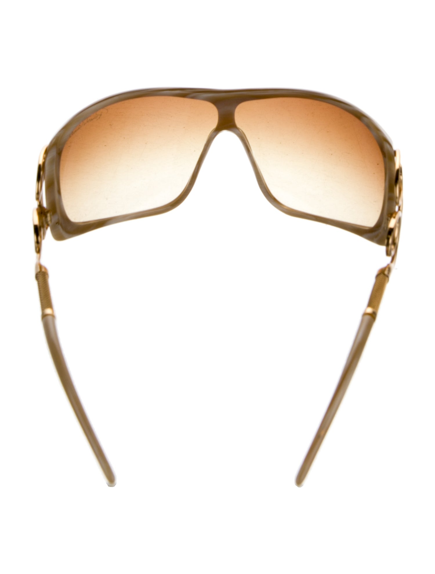 Roberto Cavalli Shield Gradient Sunglasses