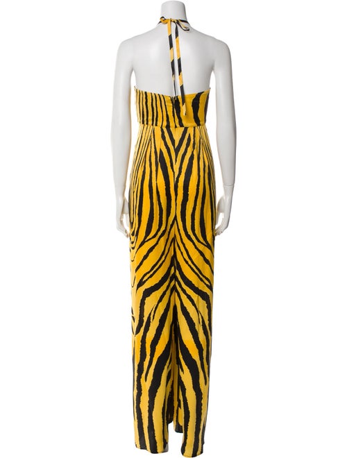 Roberto Cavalli Silk Printed Jumpsuit
