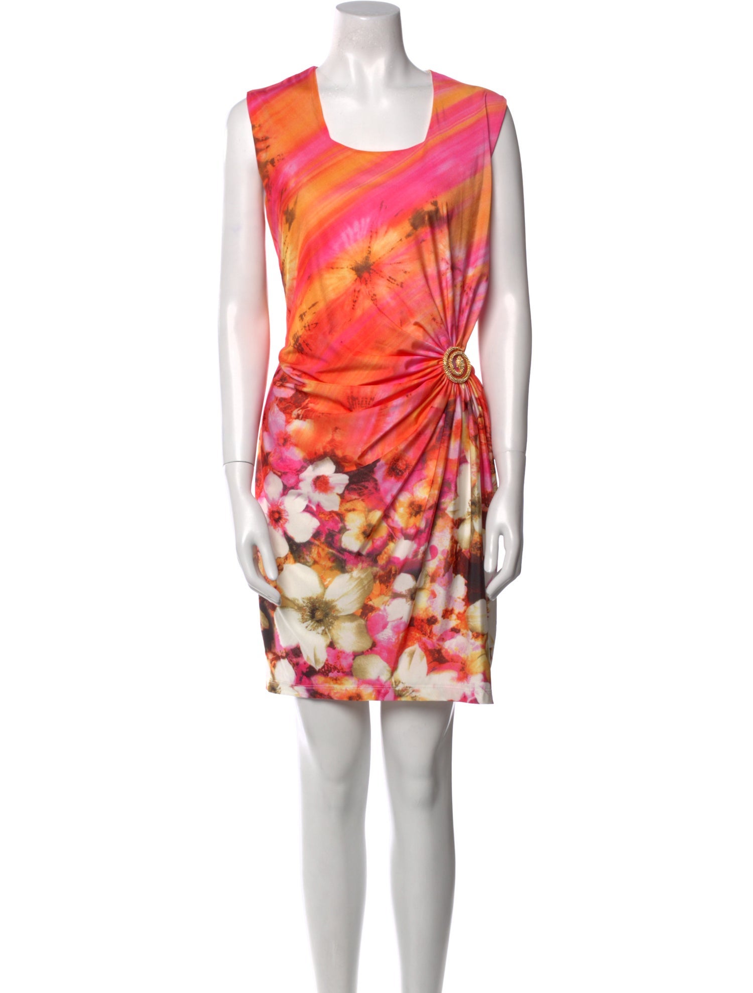 Roberto Cavalli Printed Mini Dress