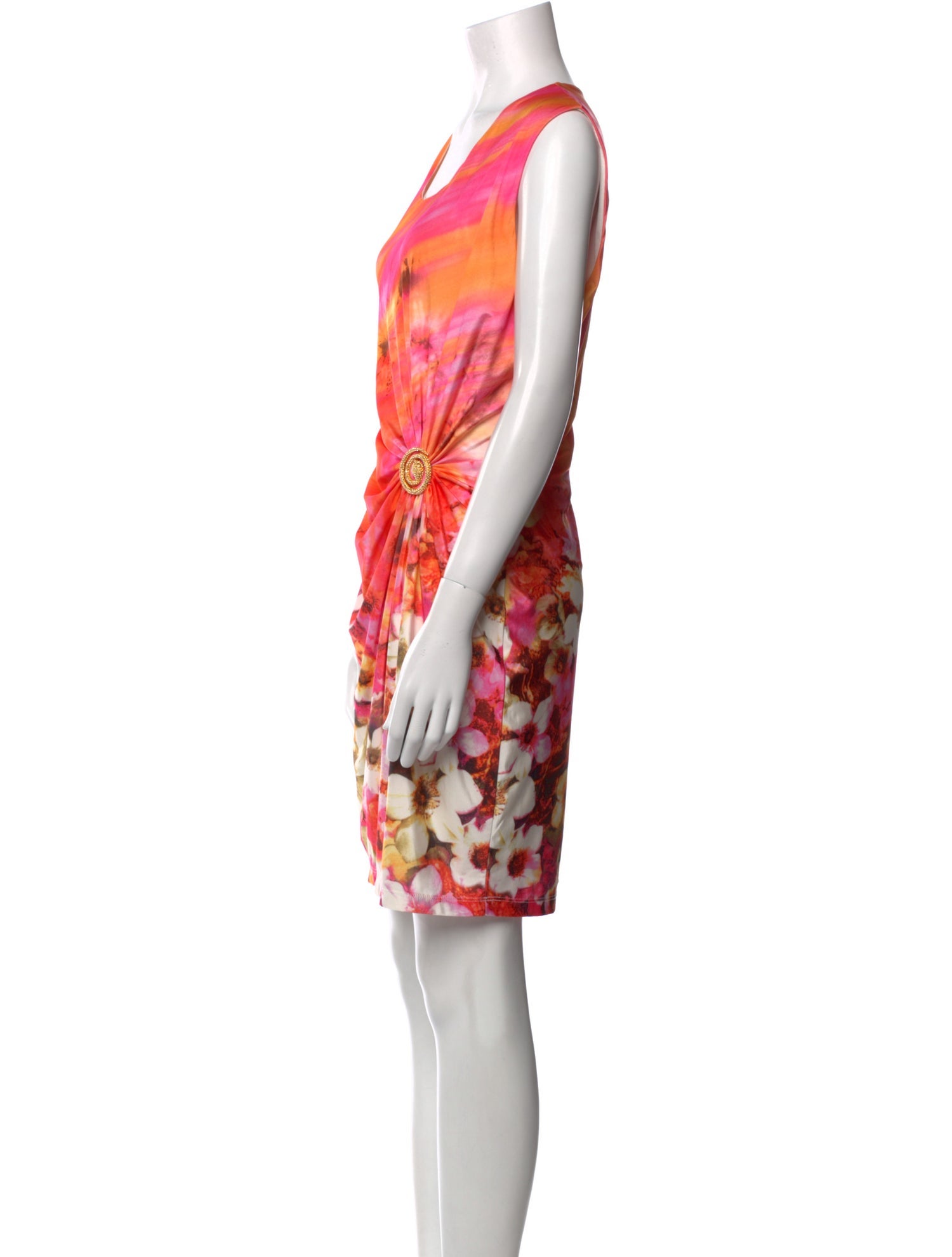 Roberto Cavalli Printed Mini Dress