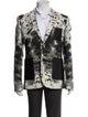 Roberto Cavalli Printed Blazer